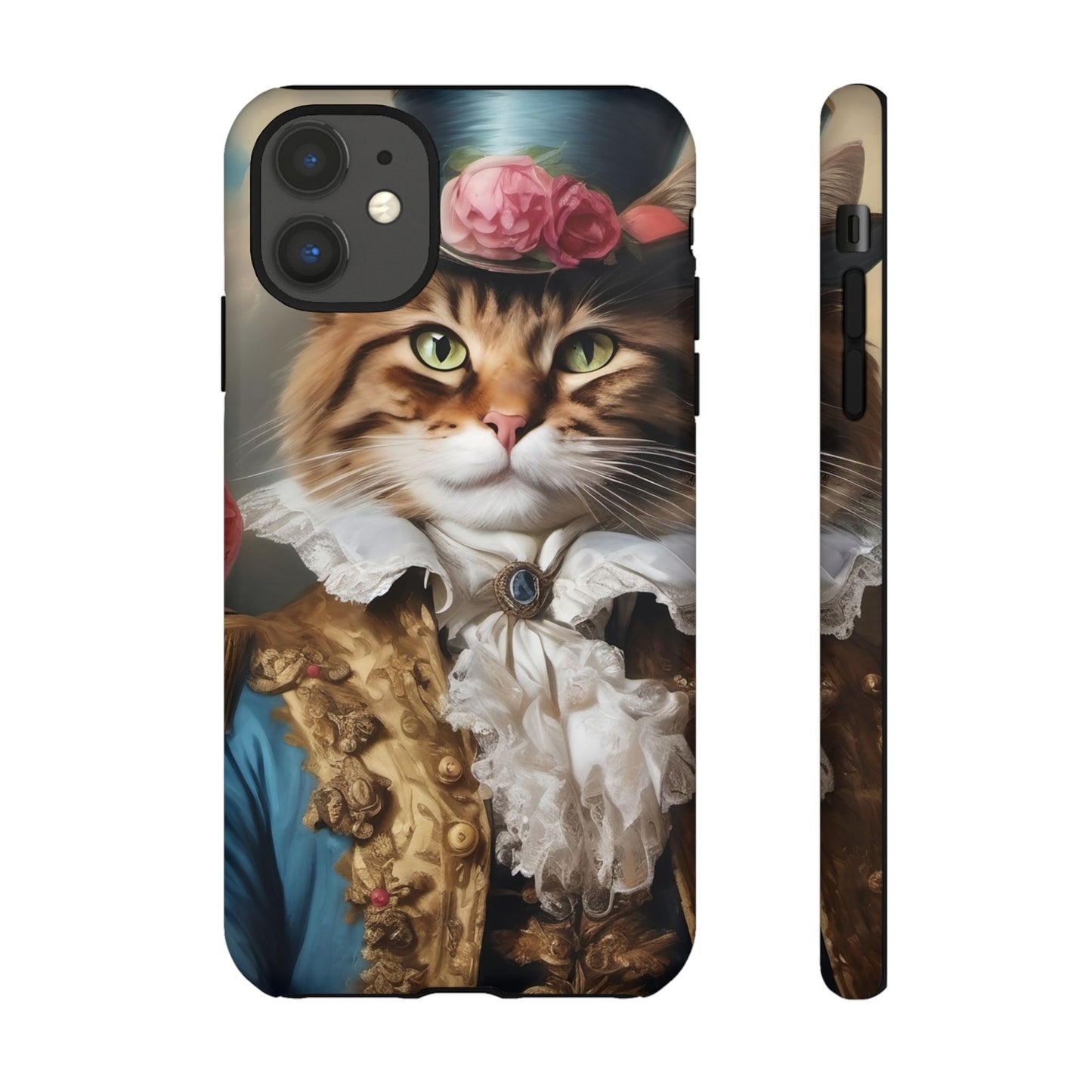 Rococo Cat Tough Phone Cases (A Gentleman)