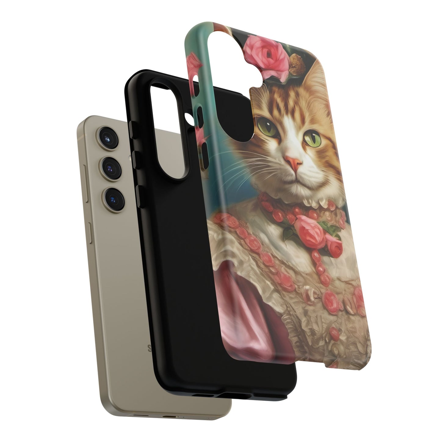 Rococo Cat Tough Phone Cases (A Queen 2)