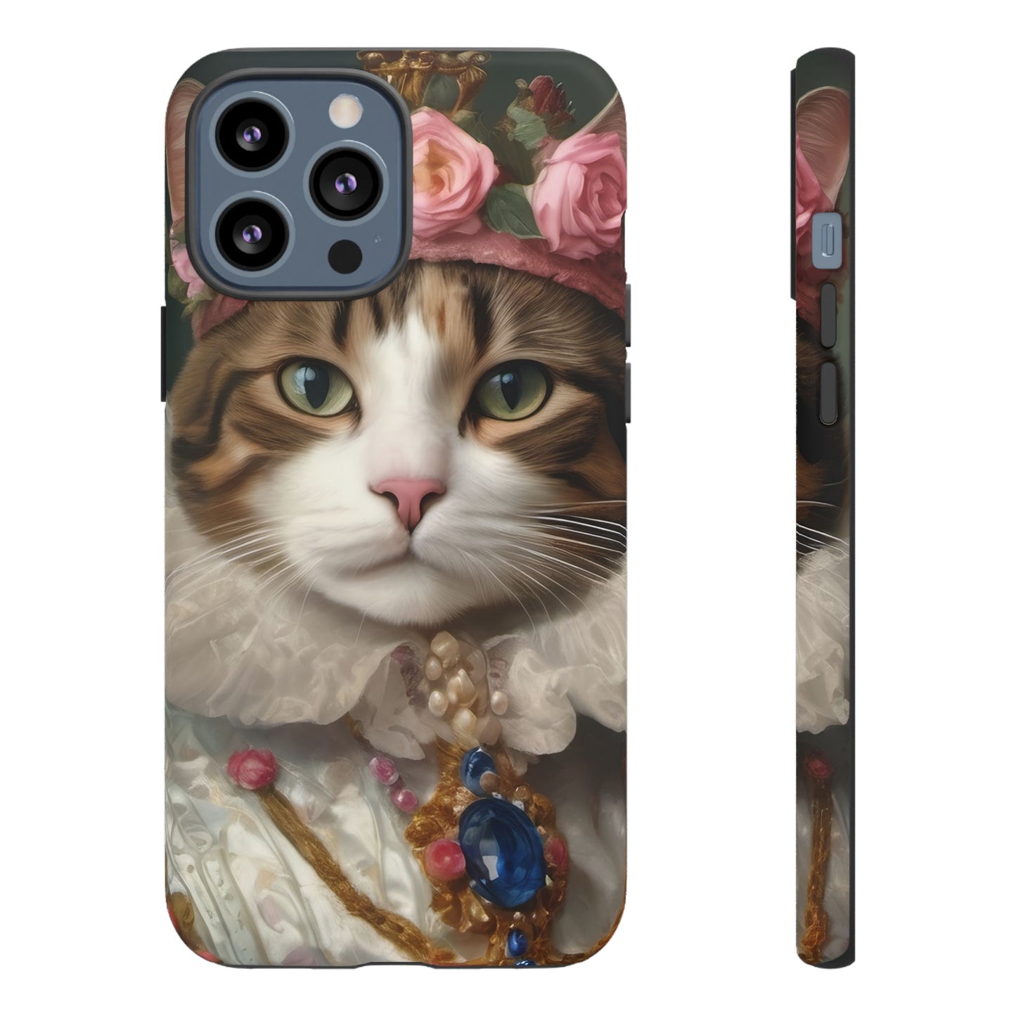 Rococo Cat Tough Phone Cases (A Queen)