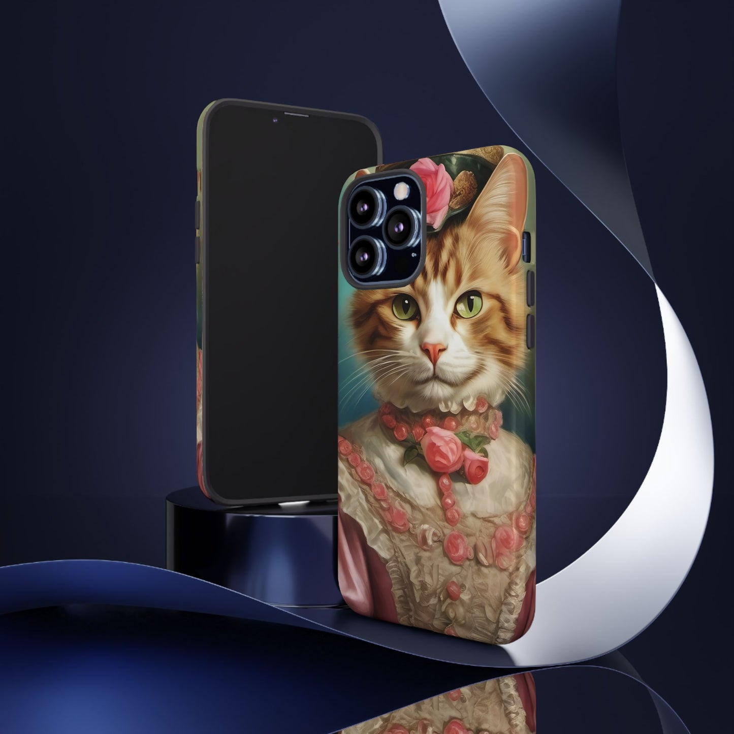 Rococo Cat Tough Phone Cases (A Queen 2)