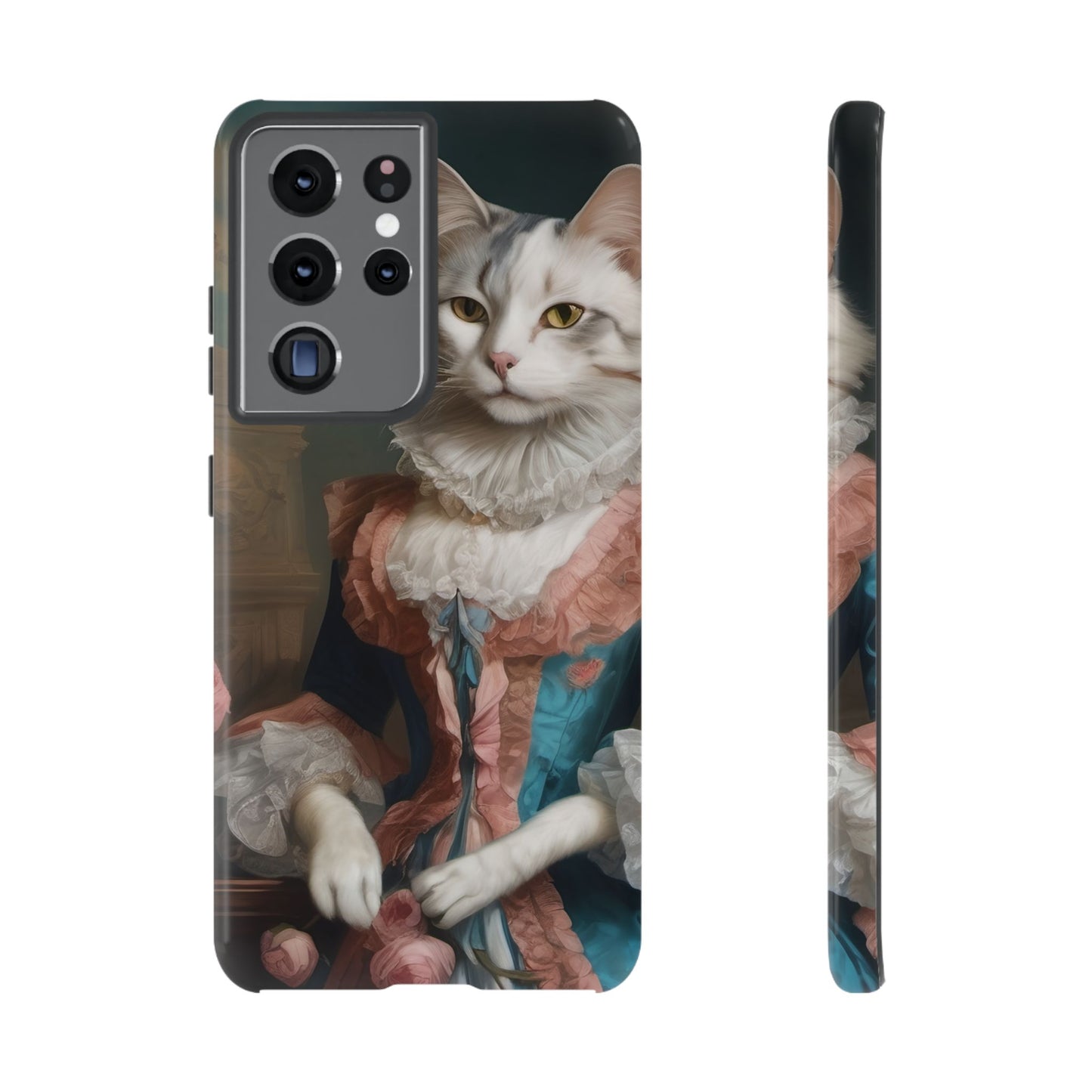 Rococo Cat Tough Phone Cases (A Queen 3)