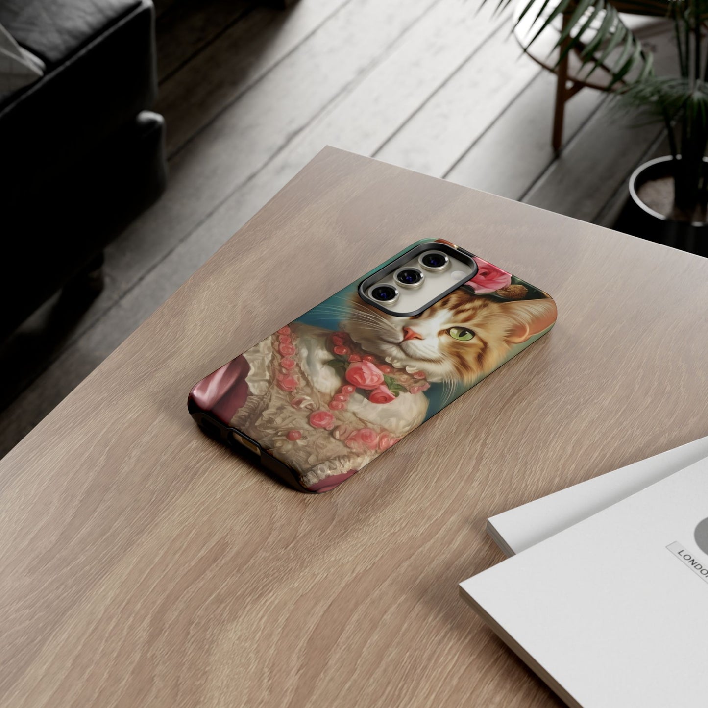 Rococo Cat Tough Phone Cases (A Queen 2)