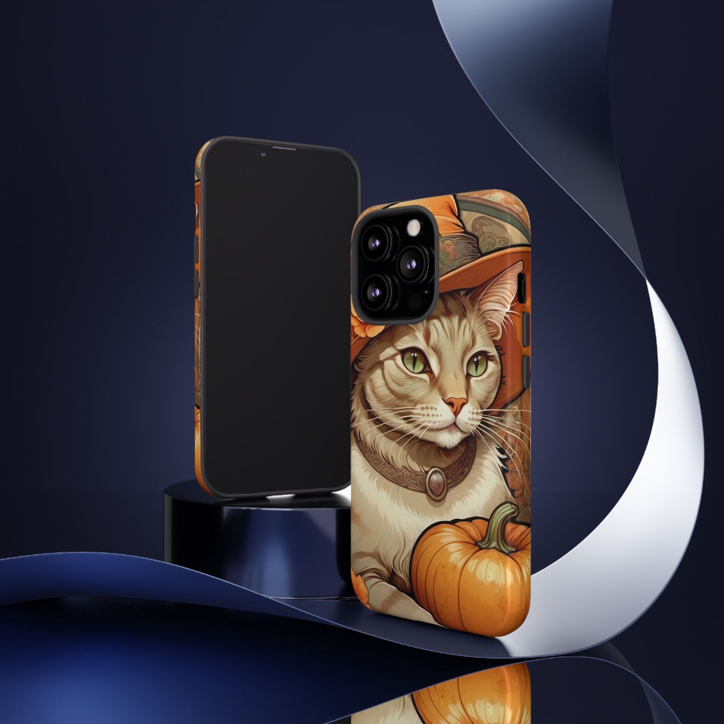 Halloween Alphonse Mucha Tough Phone Cases