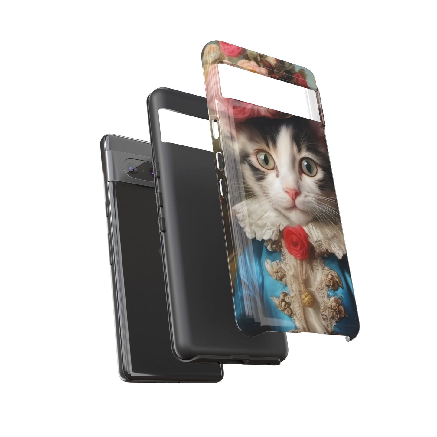 Rococo Cat Tough Phone Cases (A Kitten)