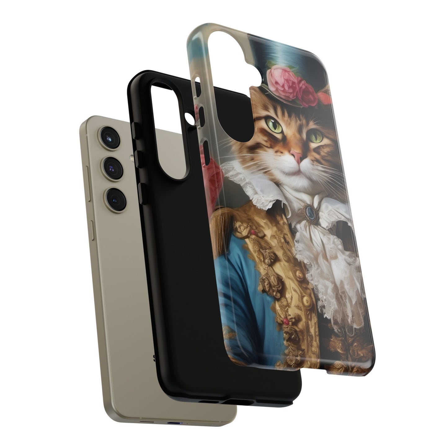 Rococo Cat Tough Phone Cases (A Gentleman)