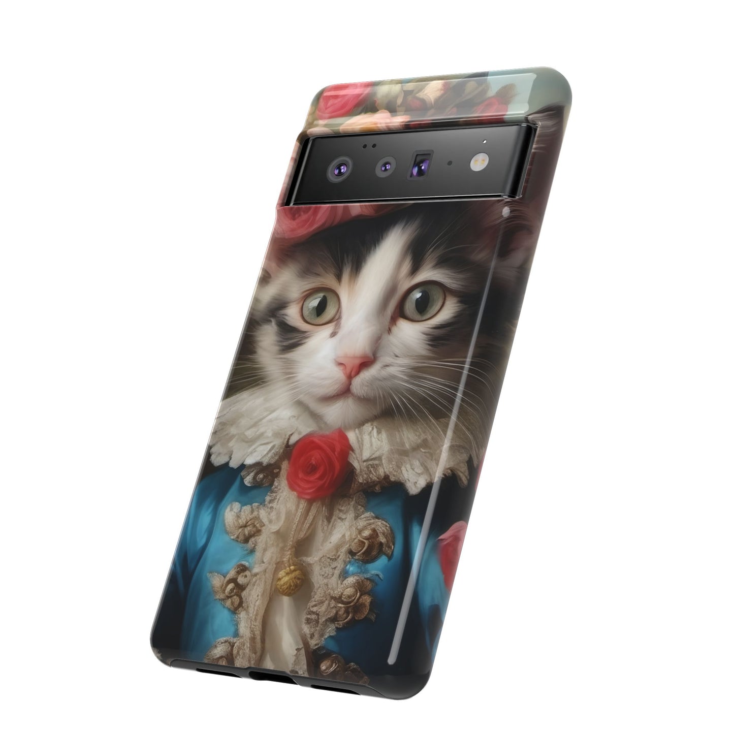 Rococo Cat Tough Phone Cases (A Kitten)
