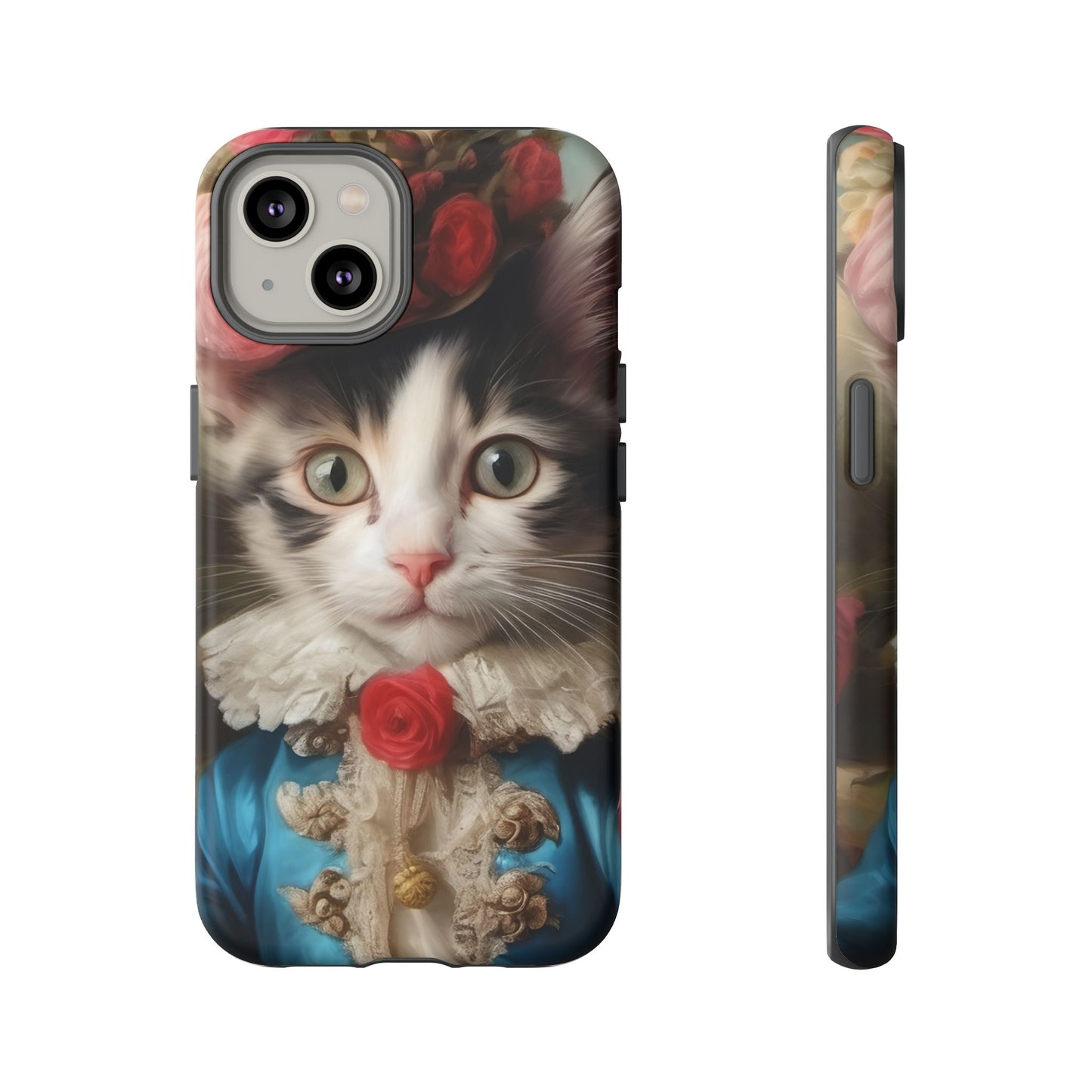 Rococo Cat Tough Phone Cases (A Kitten)