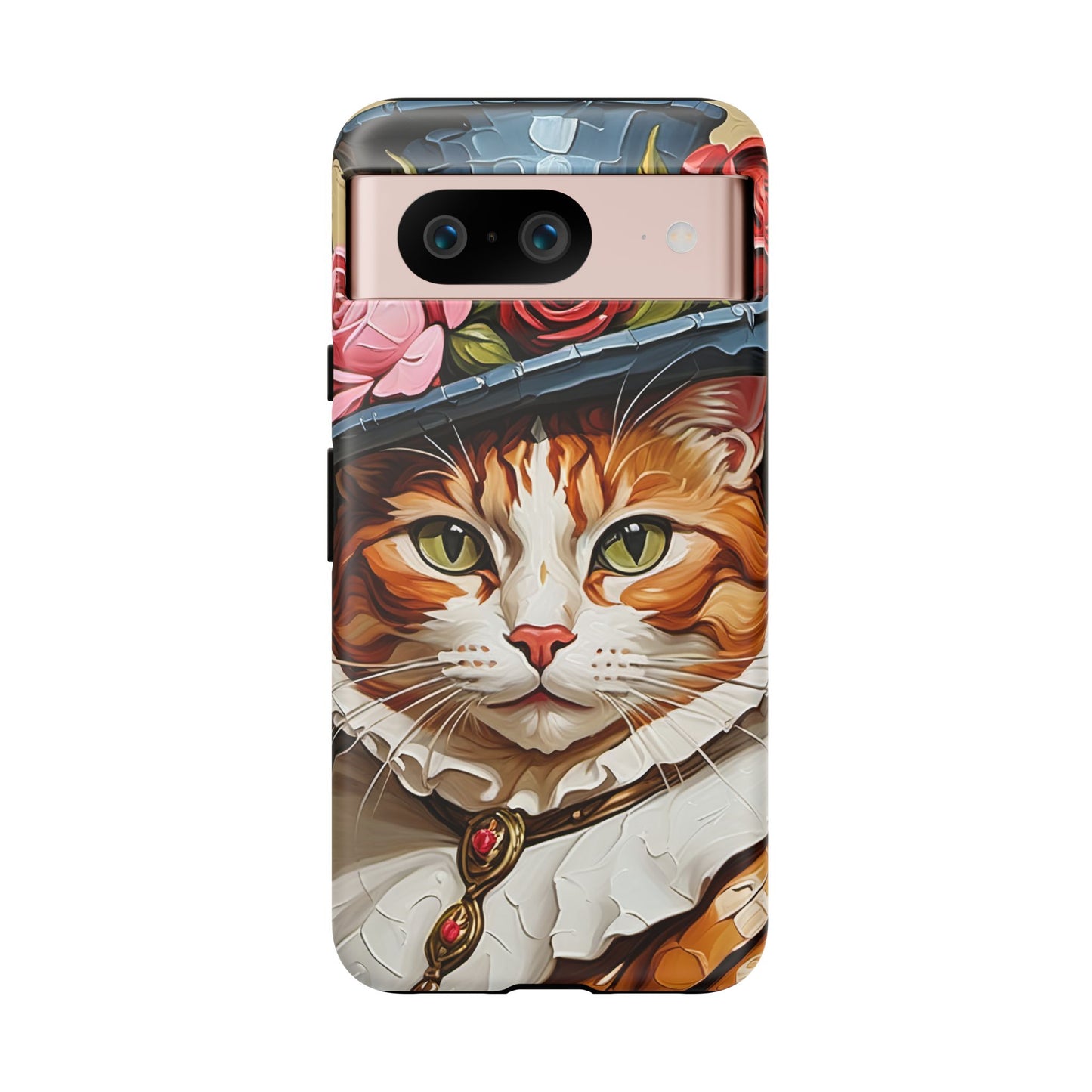 Oil Painting Cat Tough Phone Cases (A Gentleman)