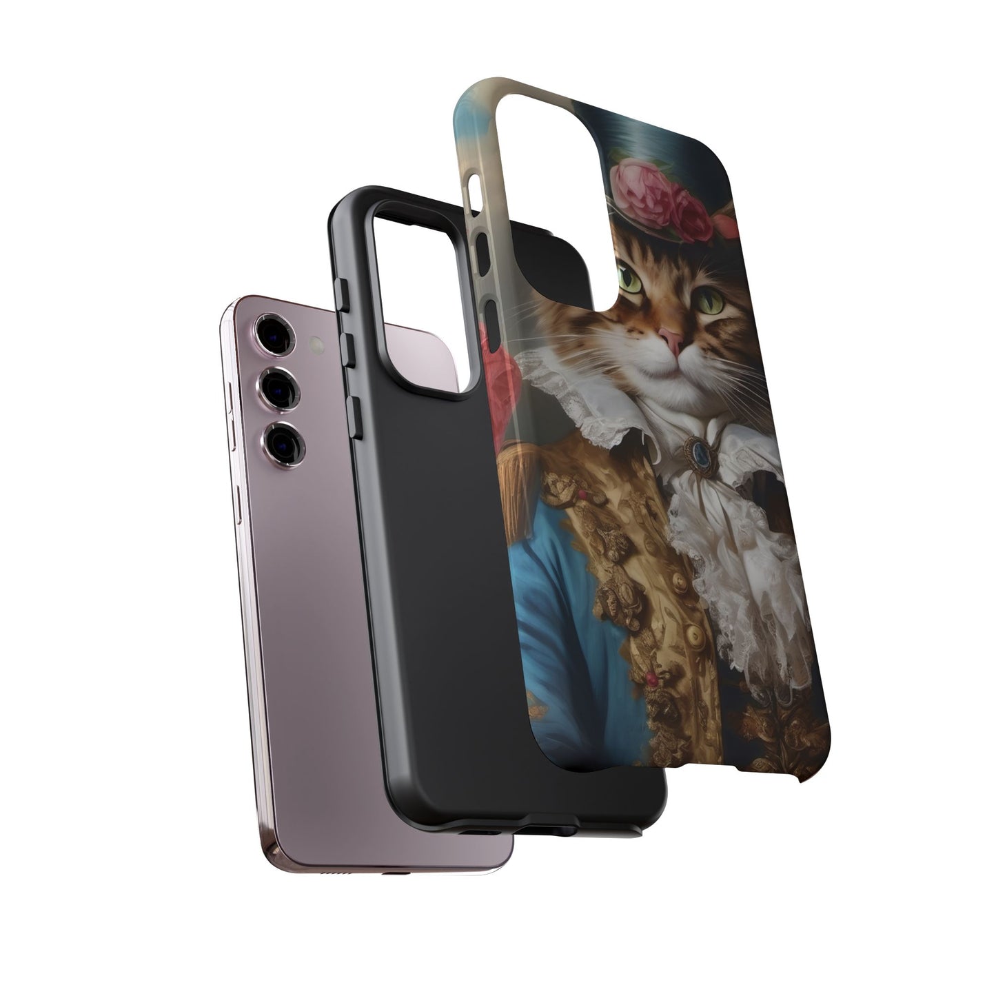 Rococo Cat Tough Phone Cases (A Gentleman)