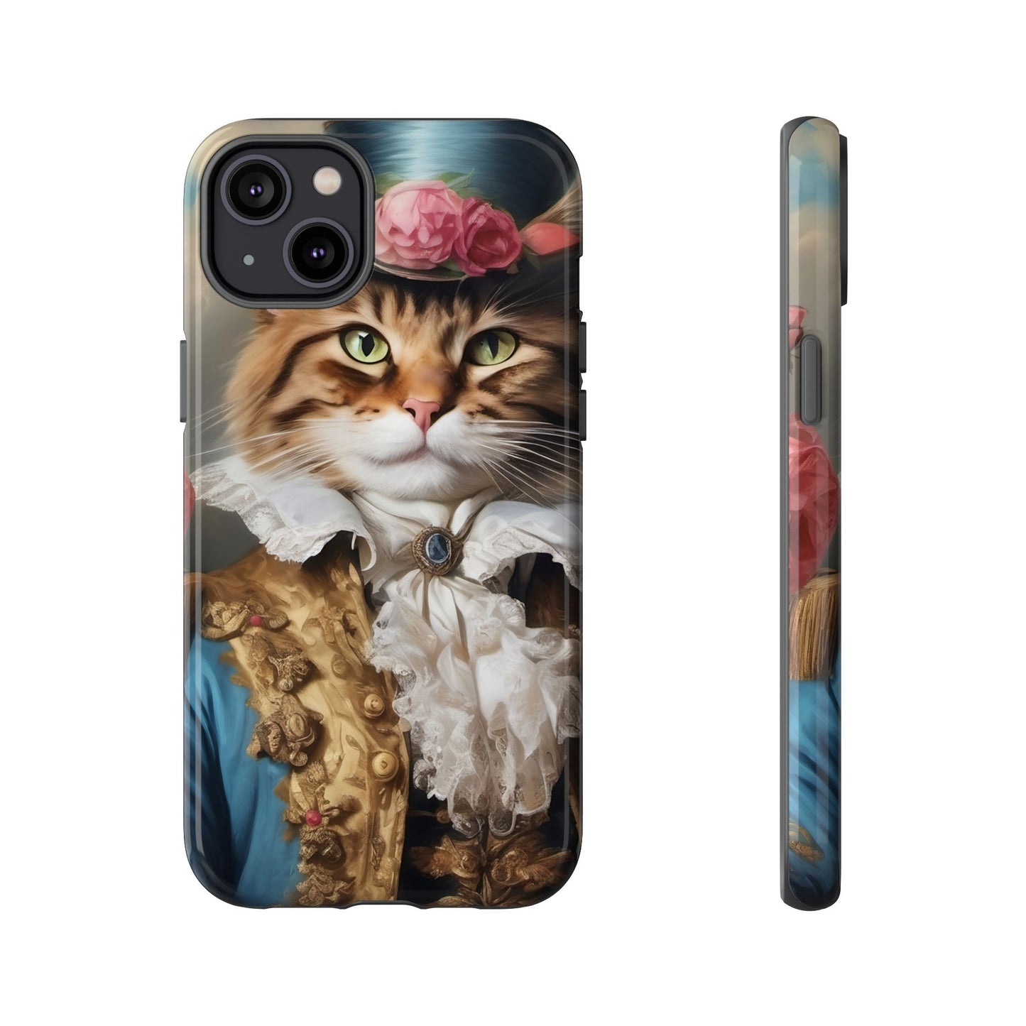 Rococo Cat Tough Phone Cases (A Gentleman)