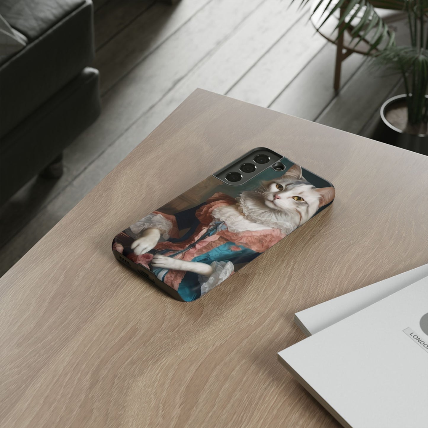Rococo Cat Tough Phone Cases (A Queen 3)
