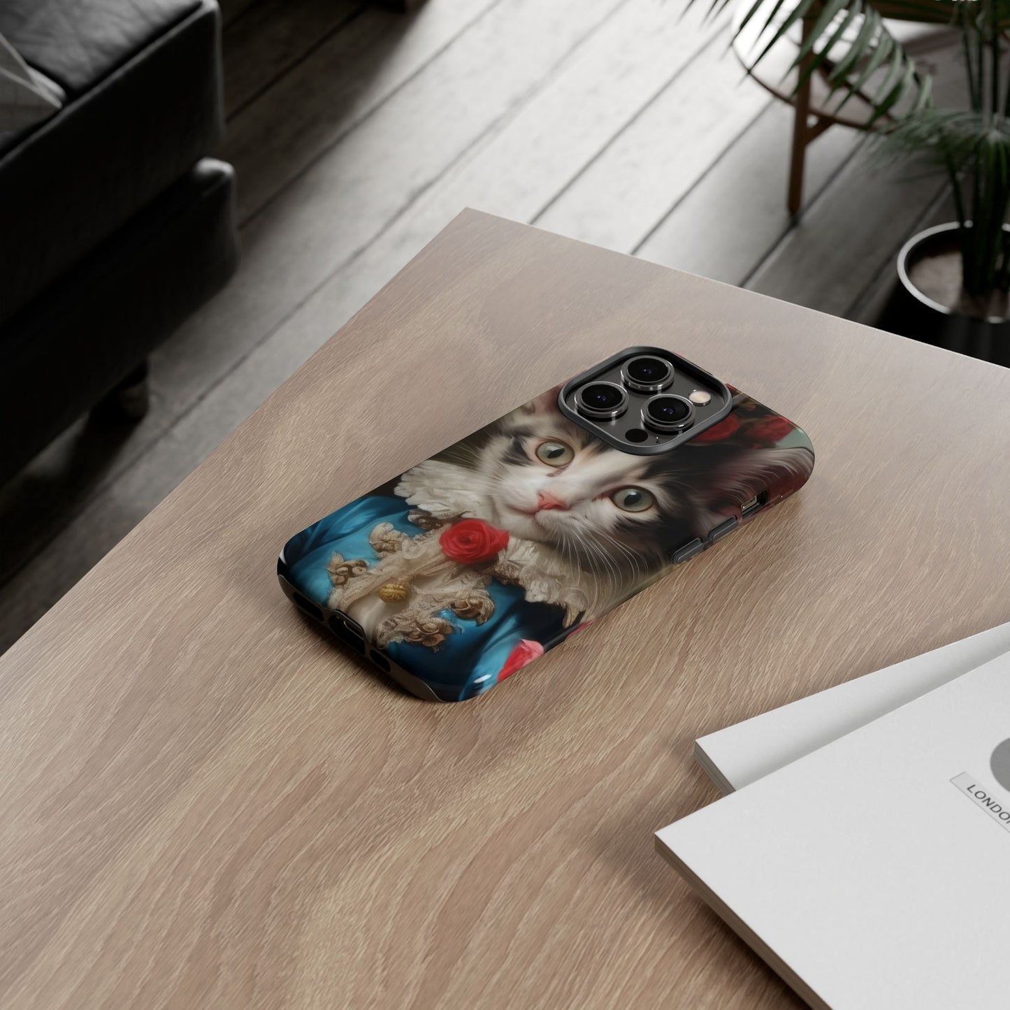 Rococo Cat Tough Phone Cases (A Kitten)