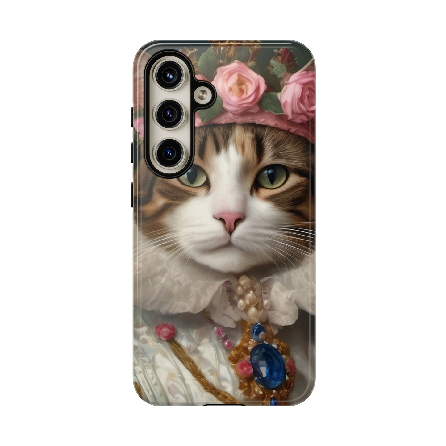 Rococo Cat Tough Phone Cases (A Queen)