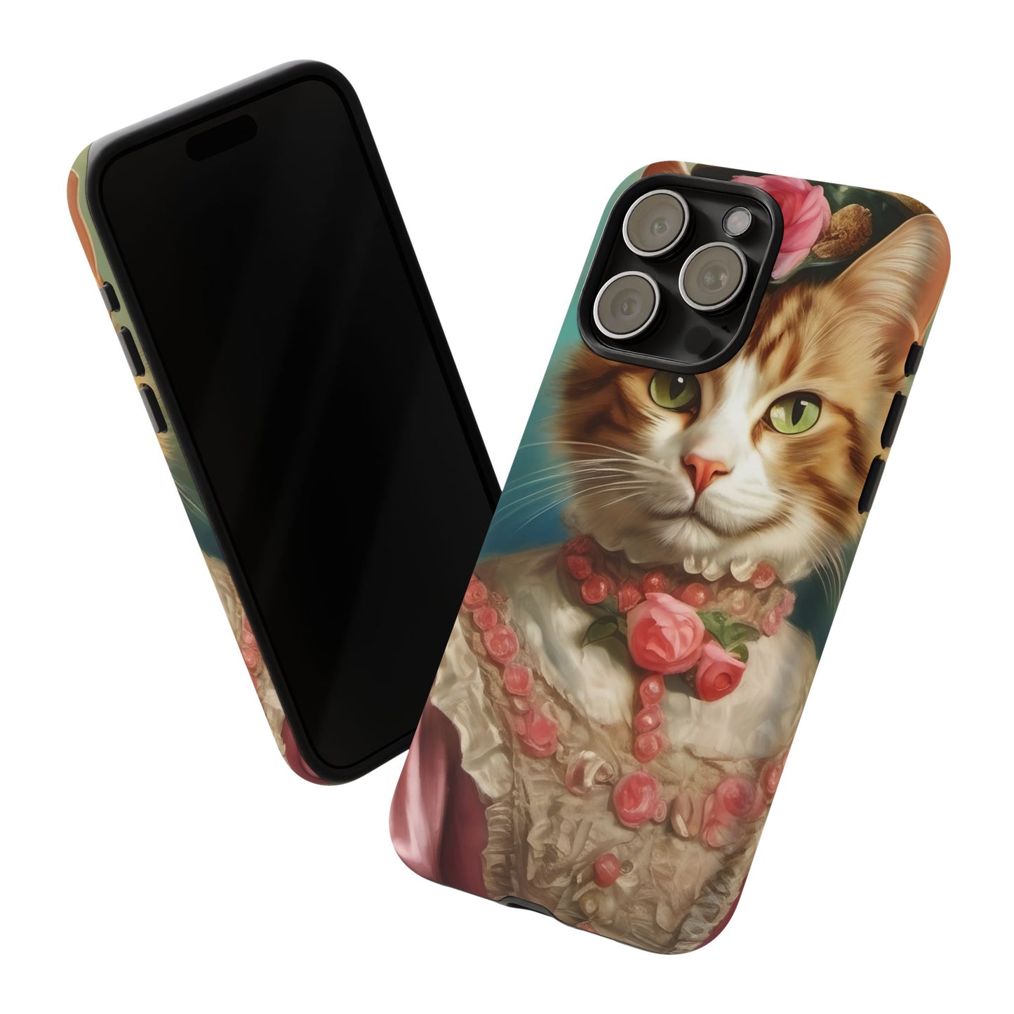Rococo Cat Tough Phone Cases (A Queen 2)