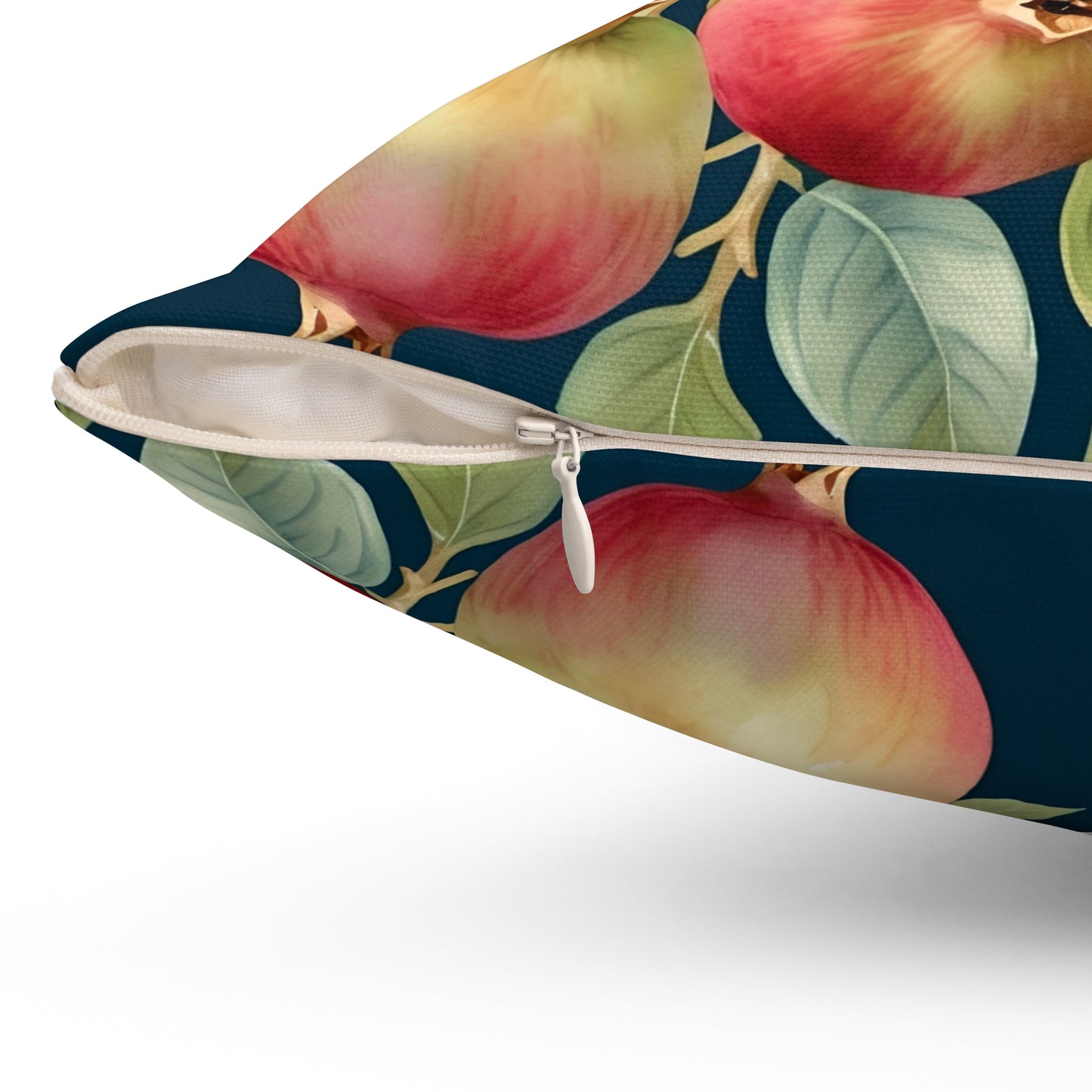 Rococo Pomegranates Square Pillow 2