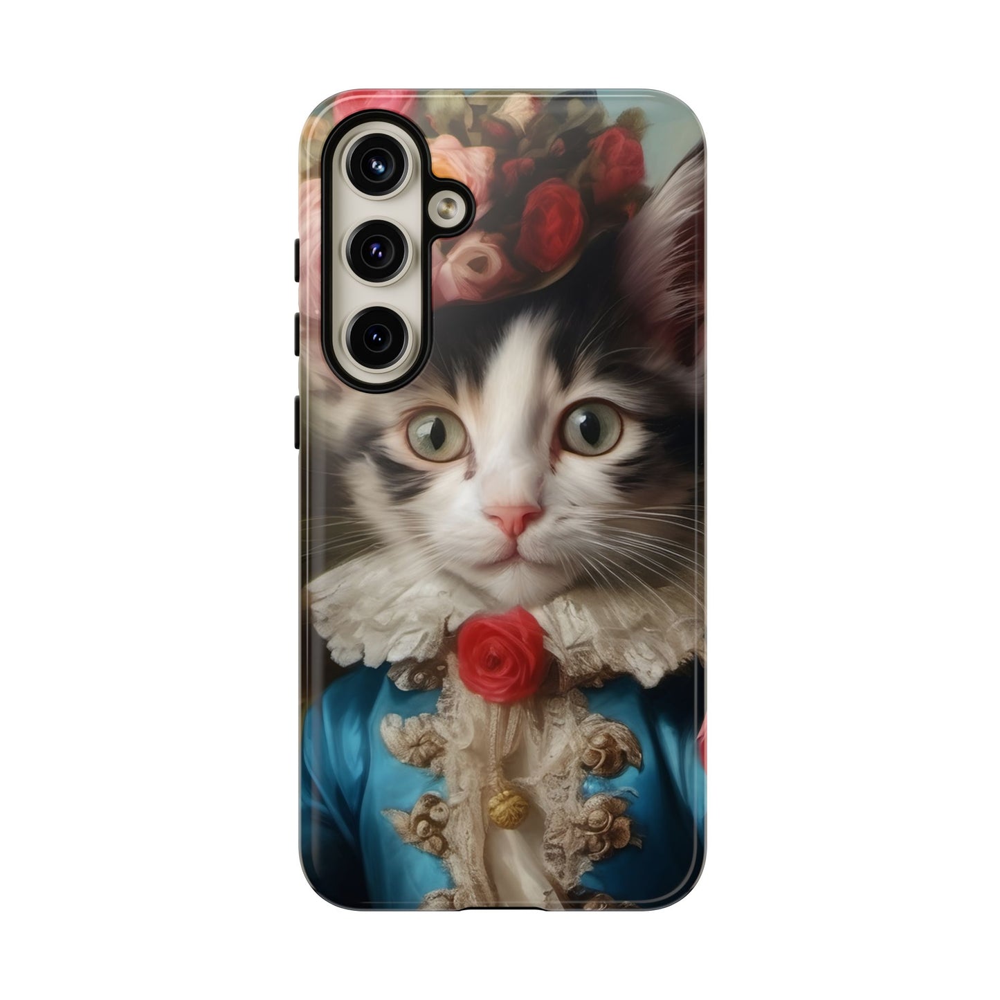 Rococo Cat Tough Phone Cases (A Kitten)