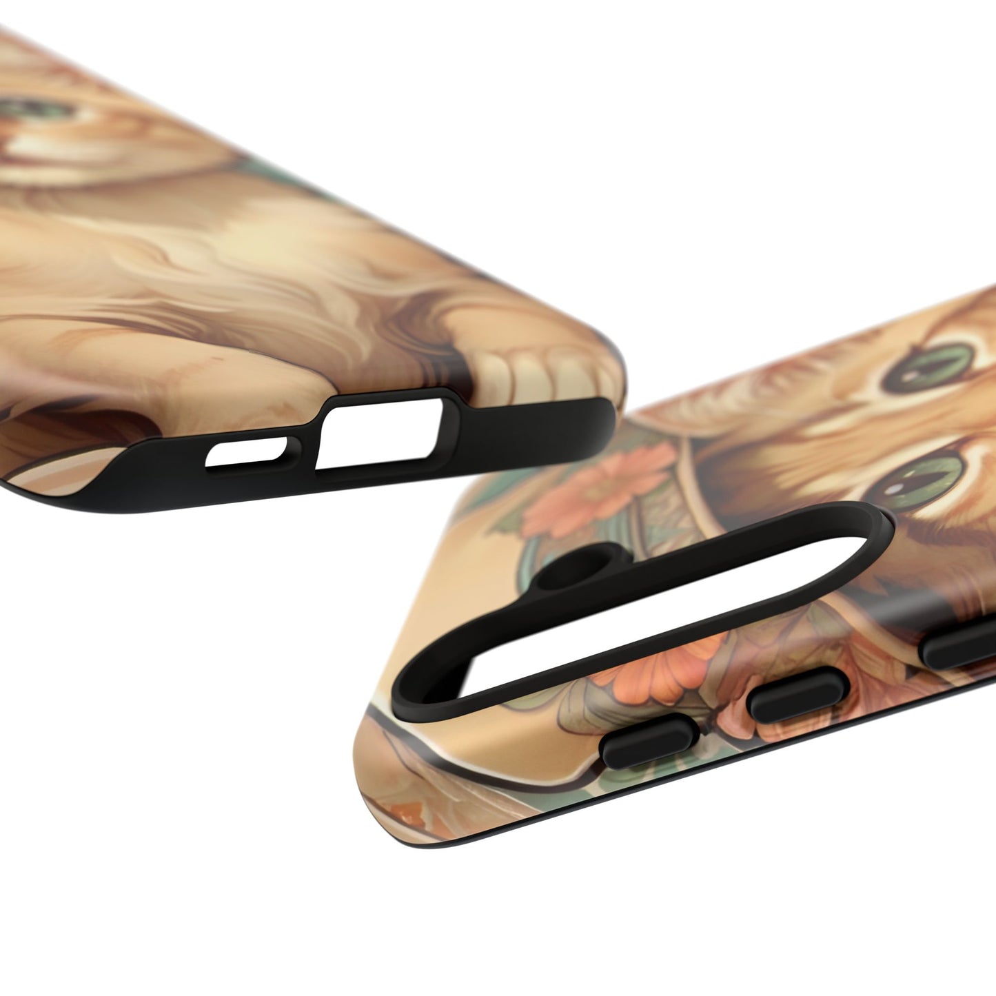 Alphonse Mucha Tough Phone Cases (A kitten)