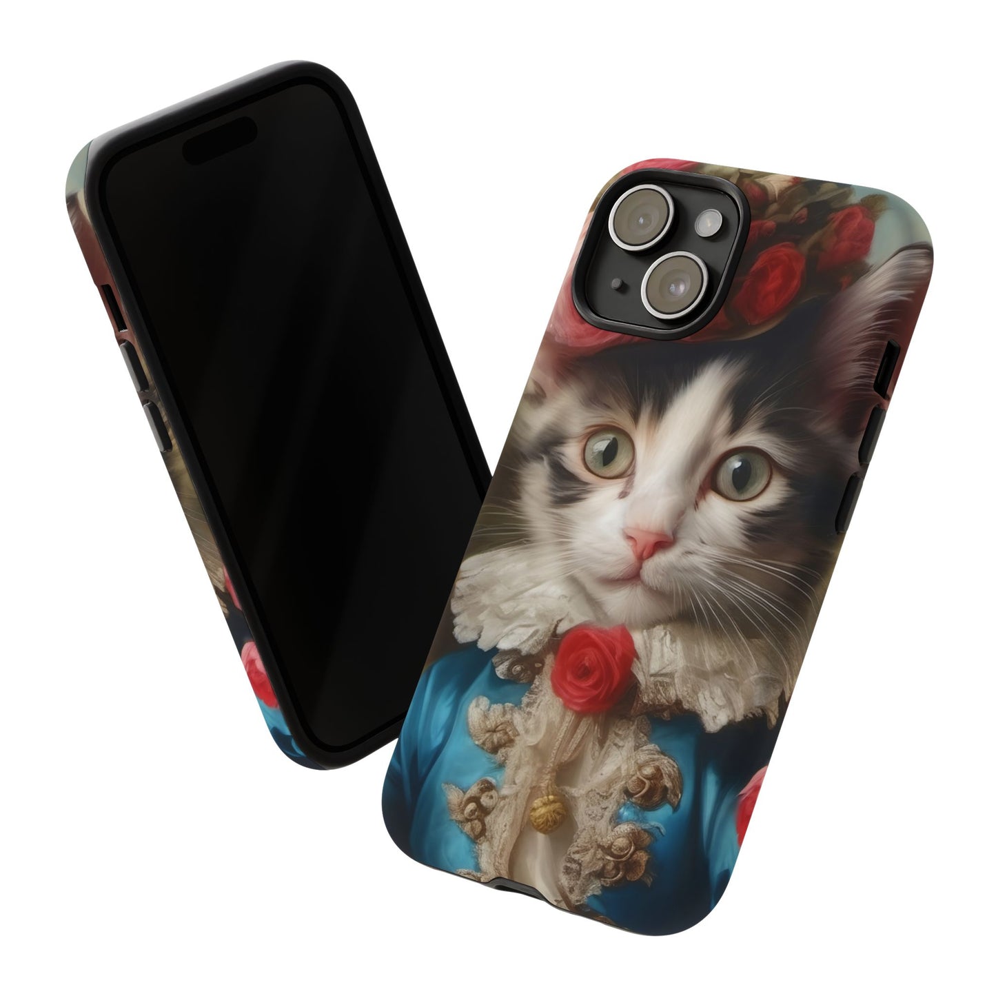 Rococo Cat Tough Phone Cases (A Kitten)