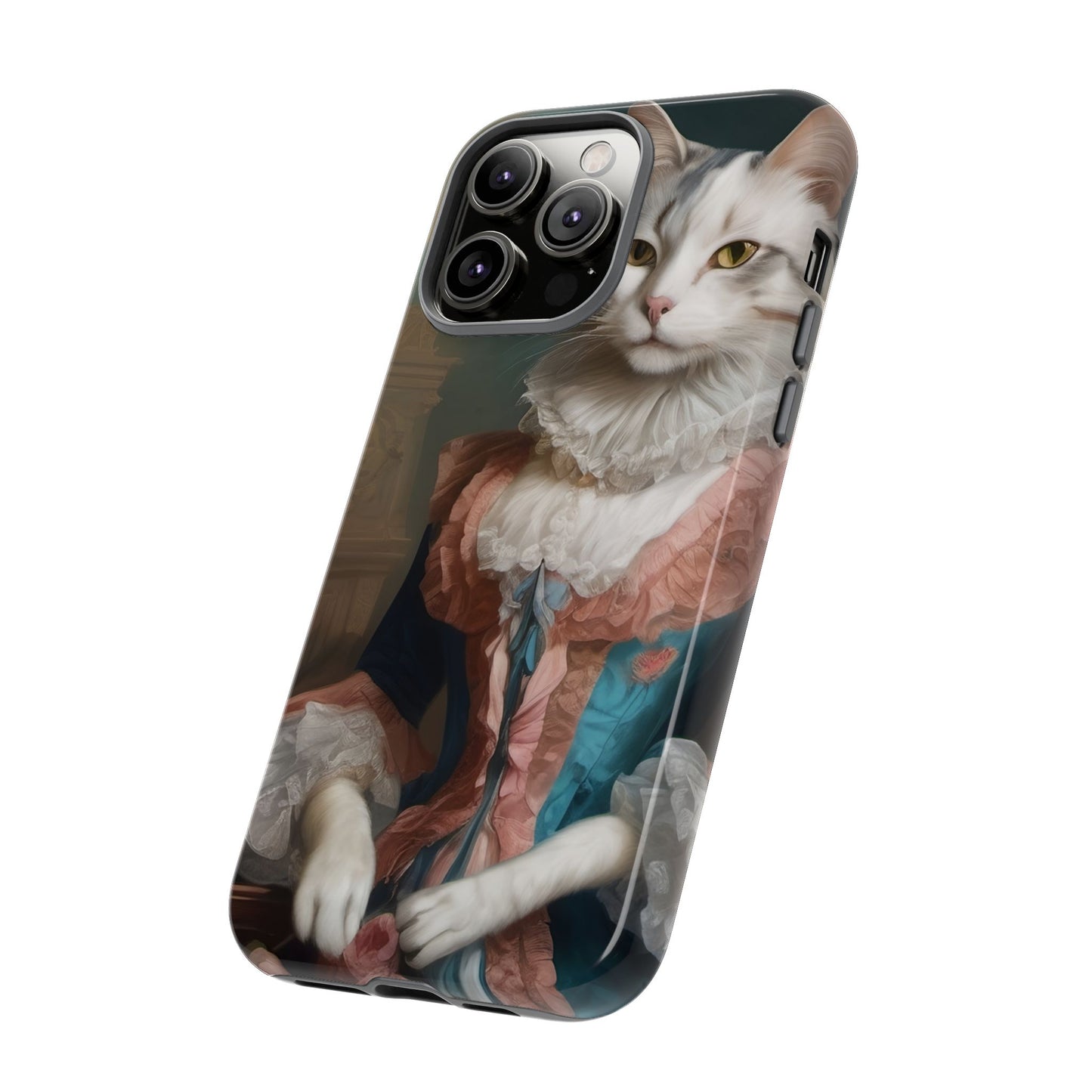 Rococo Cat Tough Phone Cases (A Queen 3)