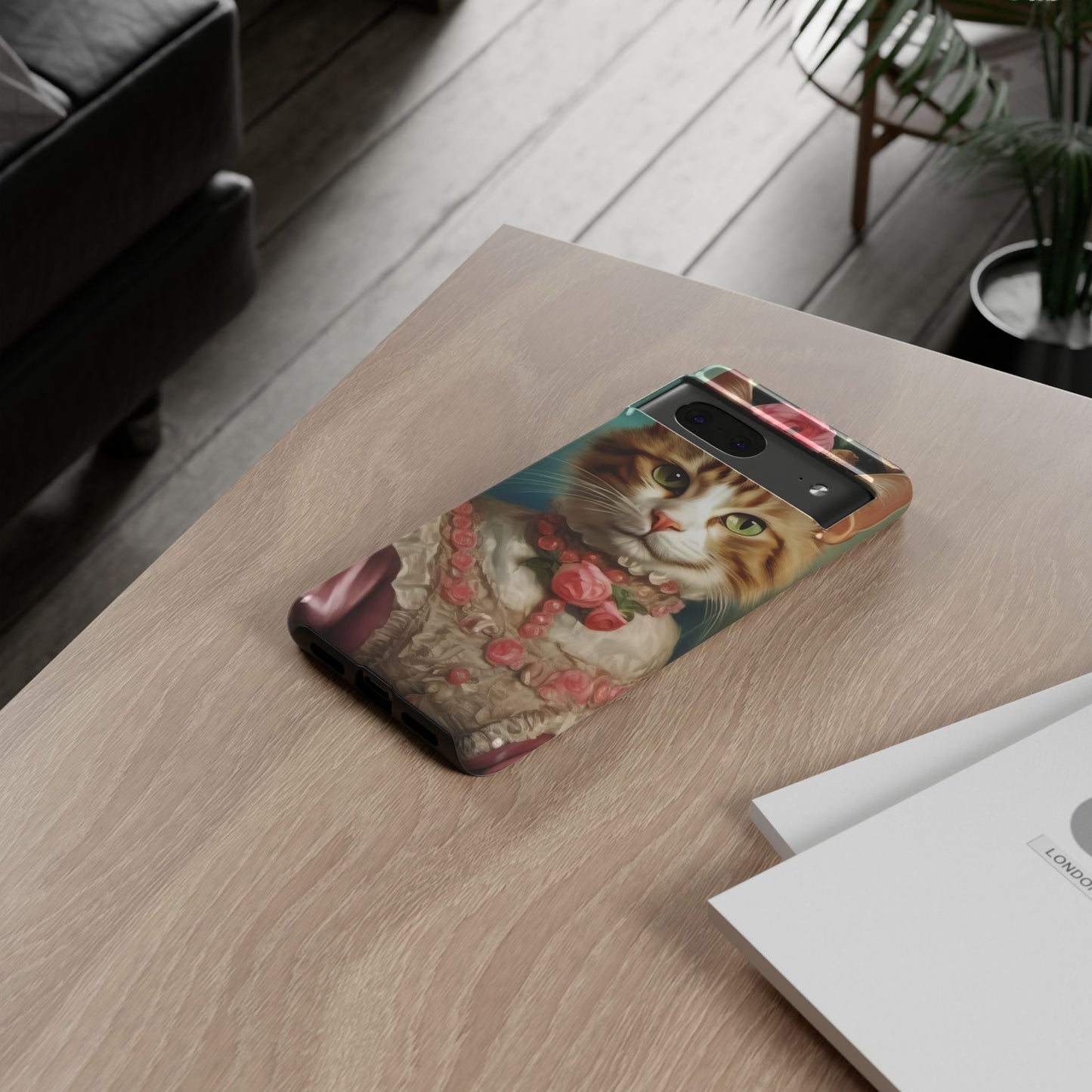 Rococo Cat Tough Phone Cases (A Queen 2)