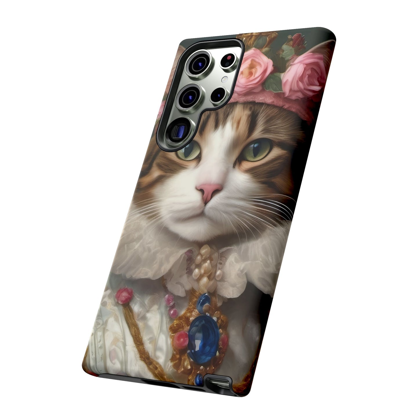 Rococo Cat Tough Phone Cases (A Queen)