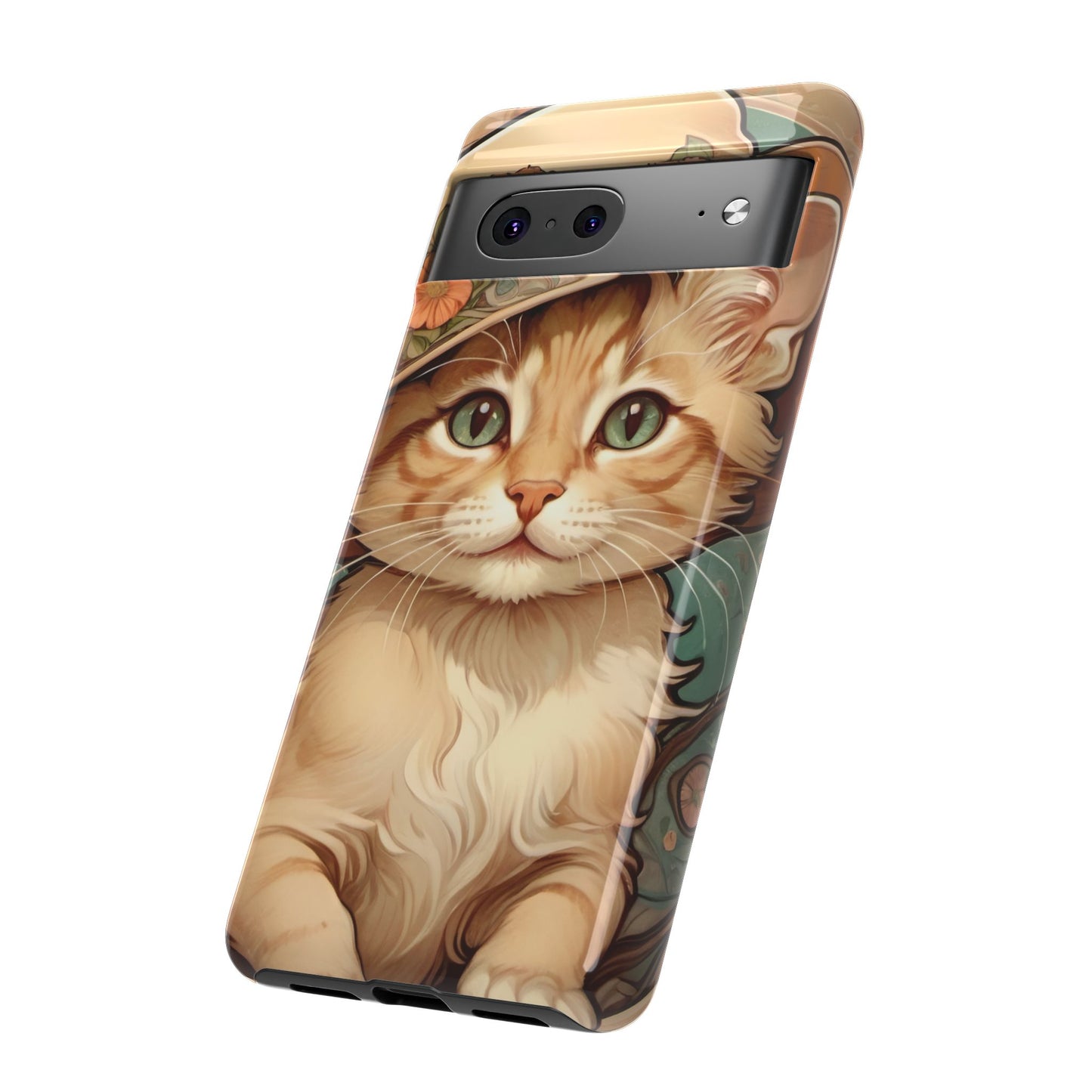 Alphonse Mucha Tough Phone Cases (A kitten)