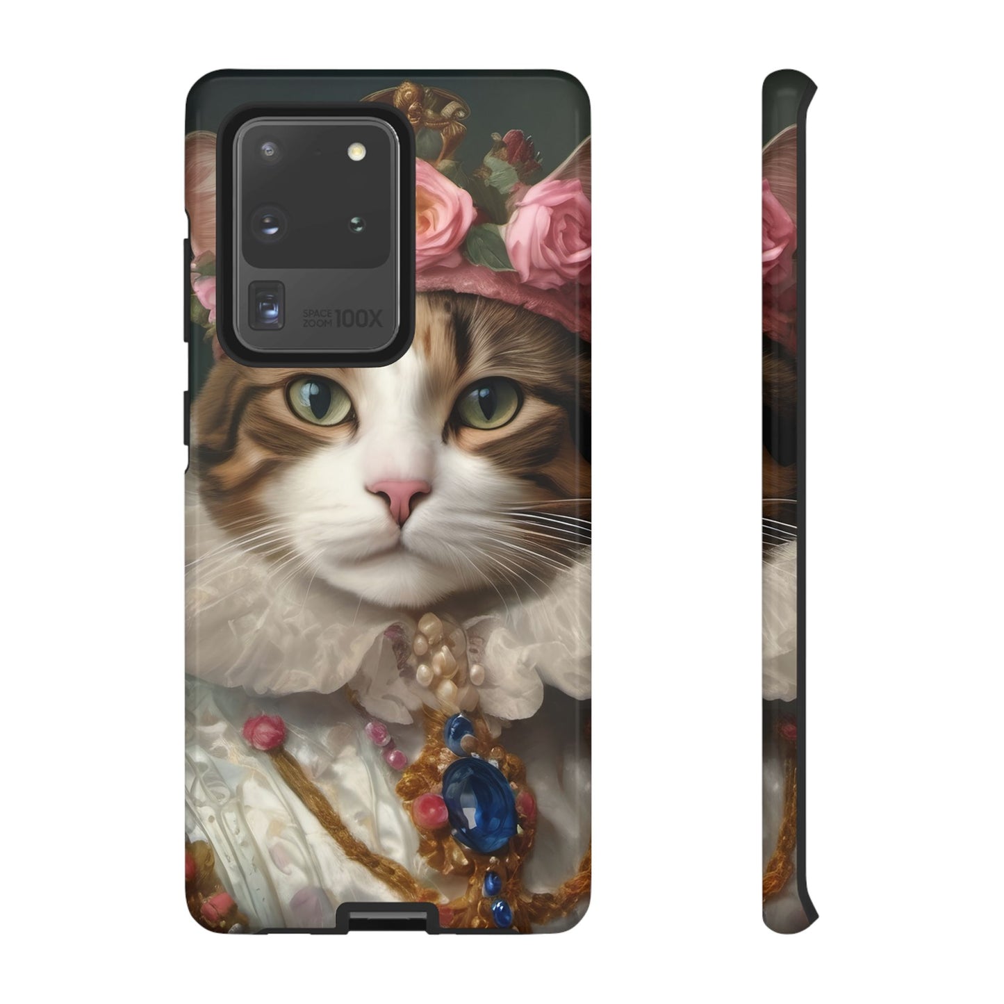 Rococo Cat Tough Phone Cases (A Queen)