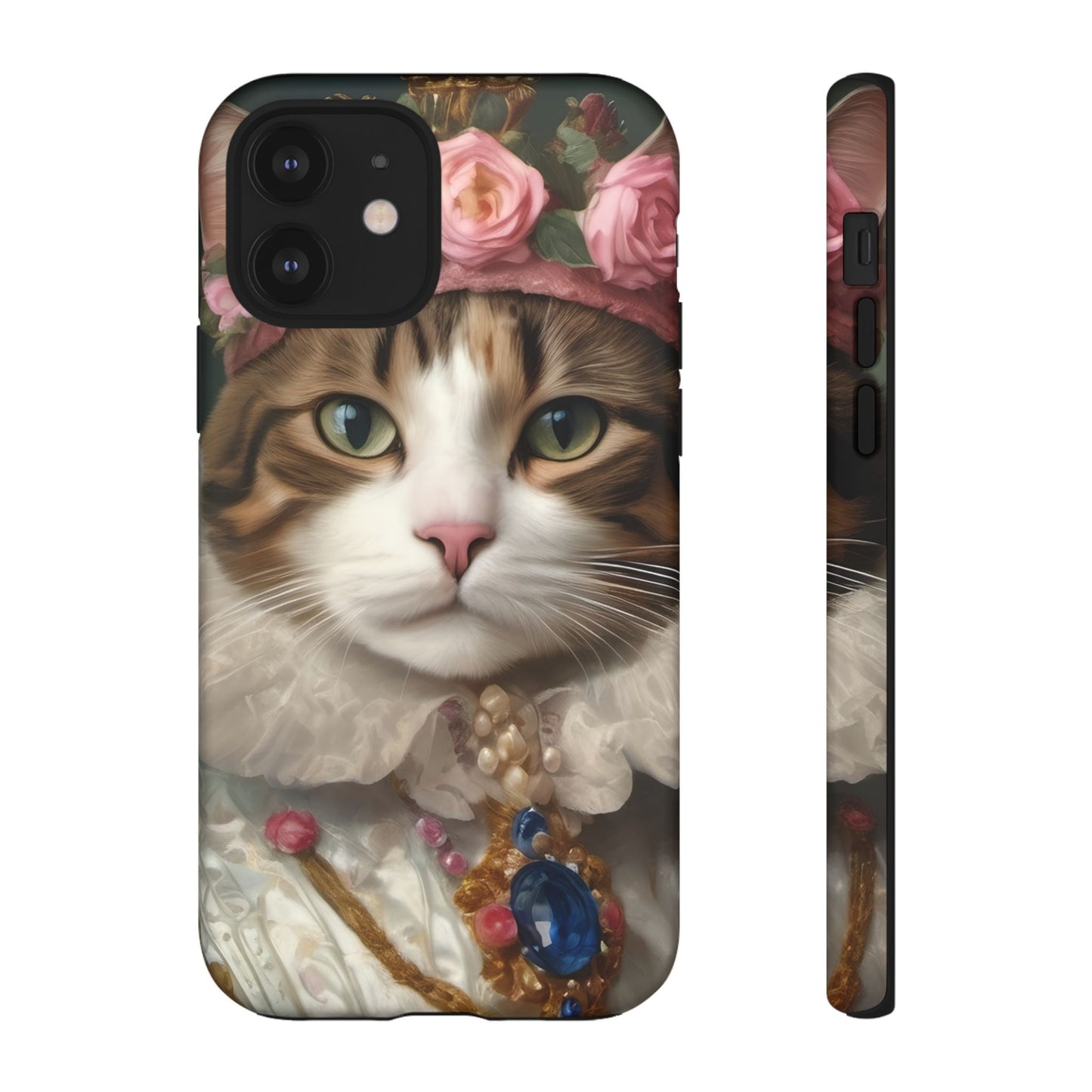 Rococo Cat Tough Phone Cases (A Queen)