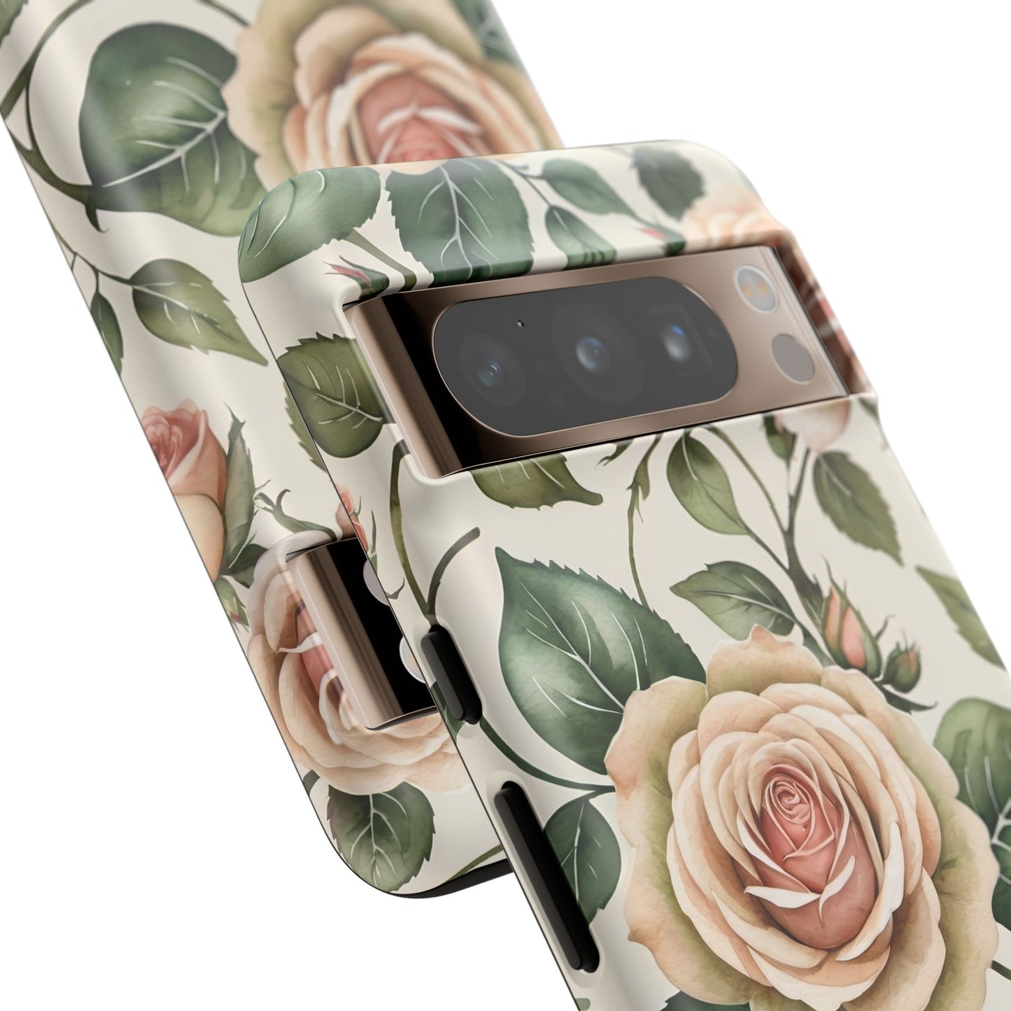 Watercolor Large Roses Tough Cases 2