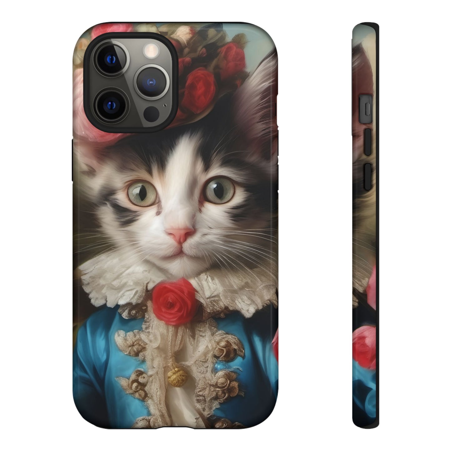 Rococo Cat Tough Phone Cases (A Kitten)