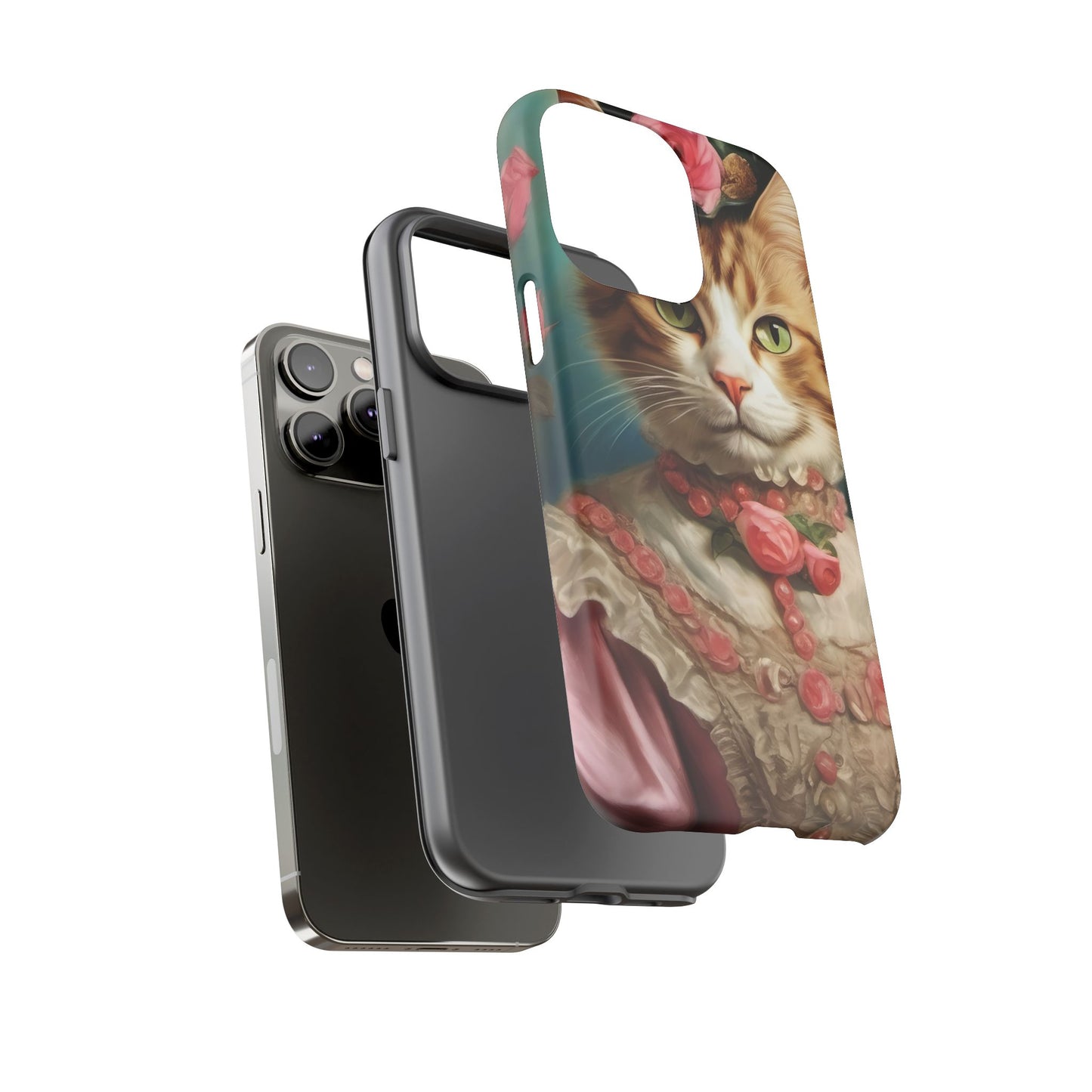 Rococo Cat Tough Phone Cases (A Queen 2)