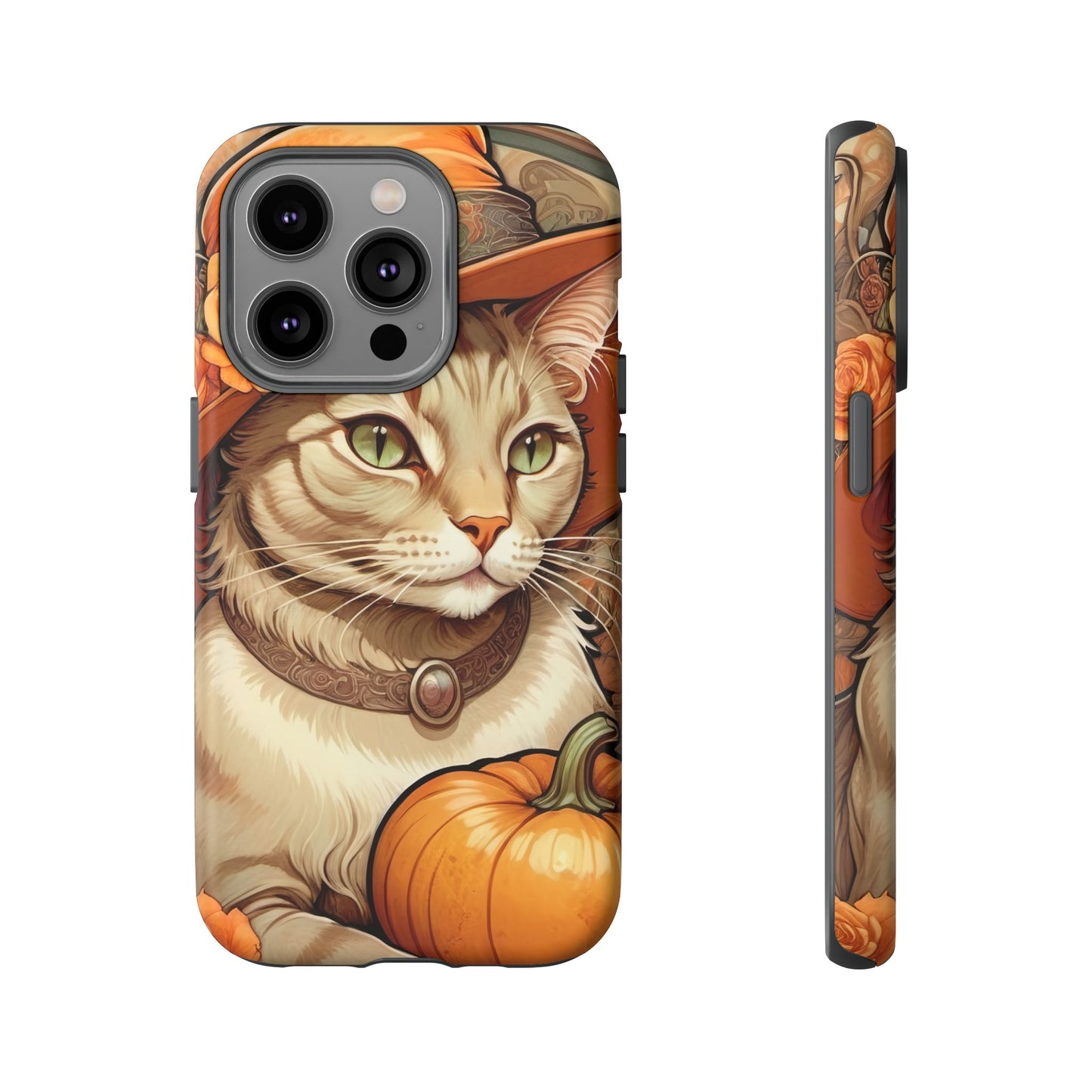 Halloween Alphonse Mucha Tough Phone Cases