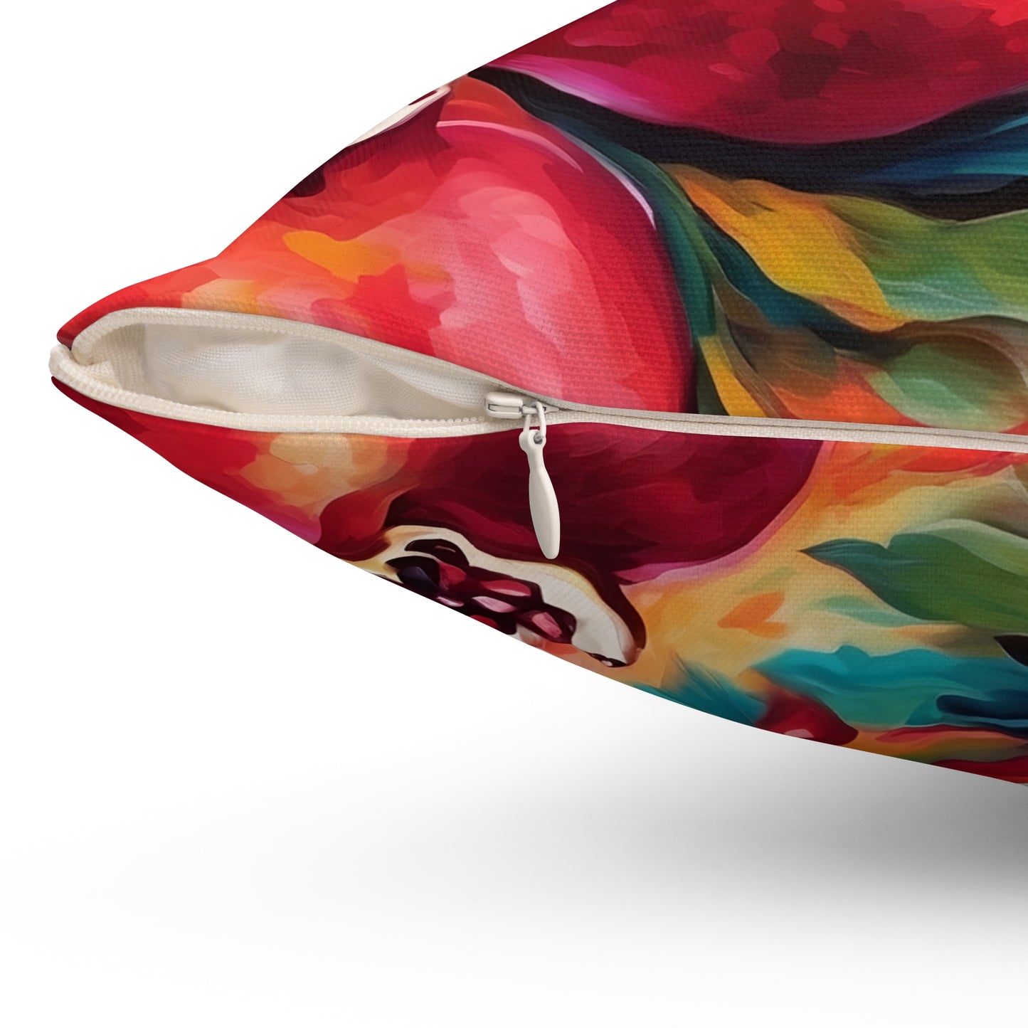 Vincent Van Gogh inspired Pomegranates Square Pillow