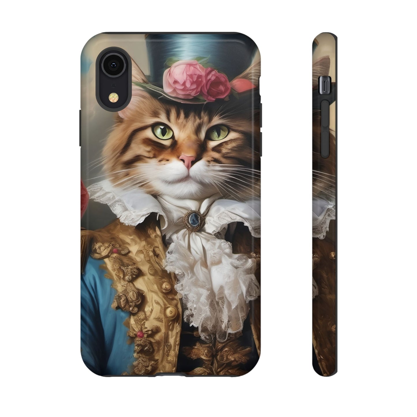 Rococo Cat Tough Phone Cases (A Gentleman)