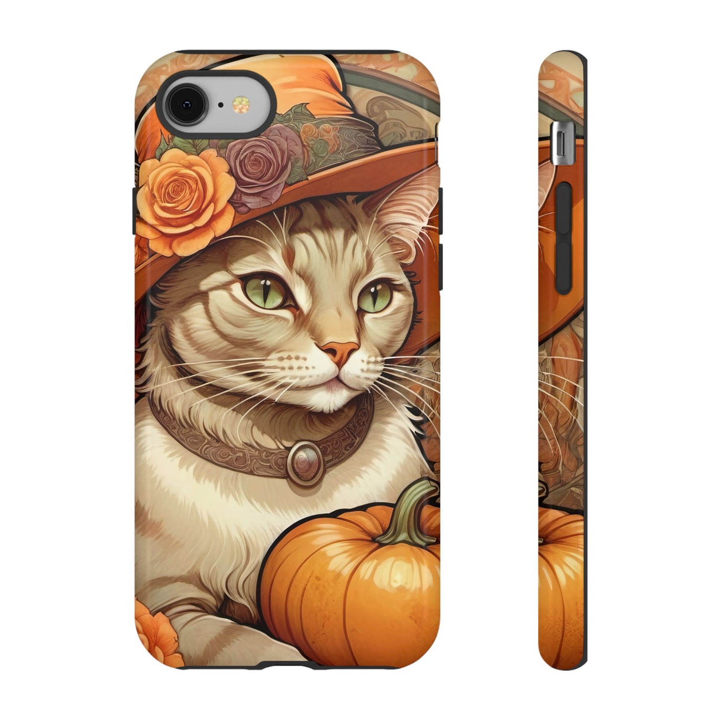 Halloween Alphonse Mucha Tough Phone Cases