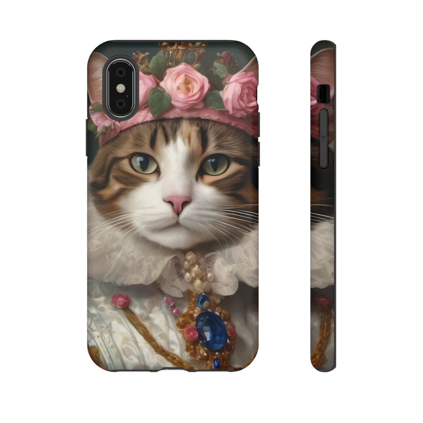 Rococo Cat Tough Phone Cases (A Queen)