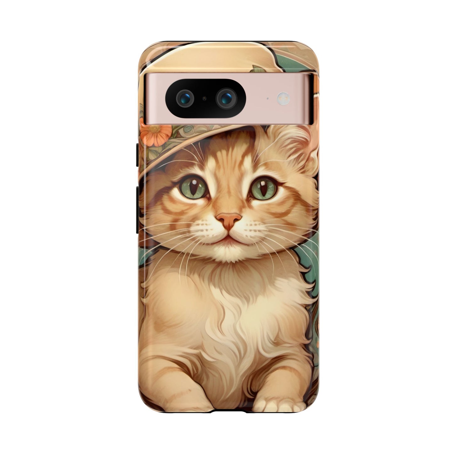 Alphonse Mucha Tough Phone Cases (A kitten)
