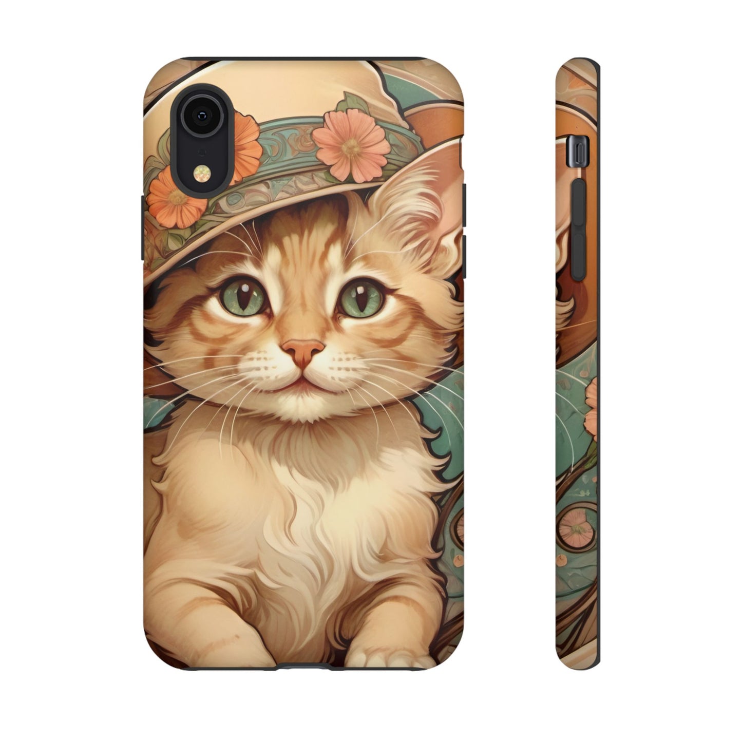 Alphonse Mucha Tough Phone Cases (A kitten)