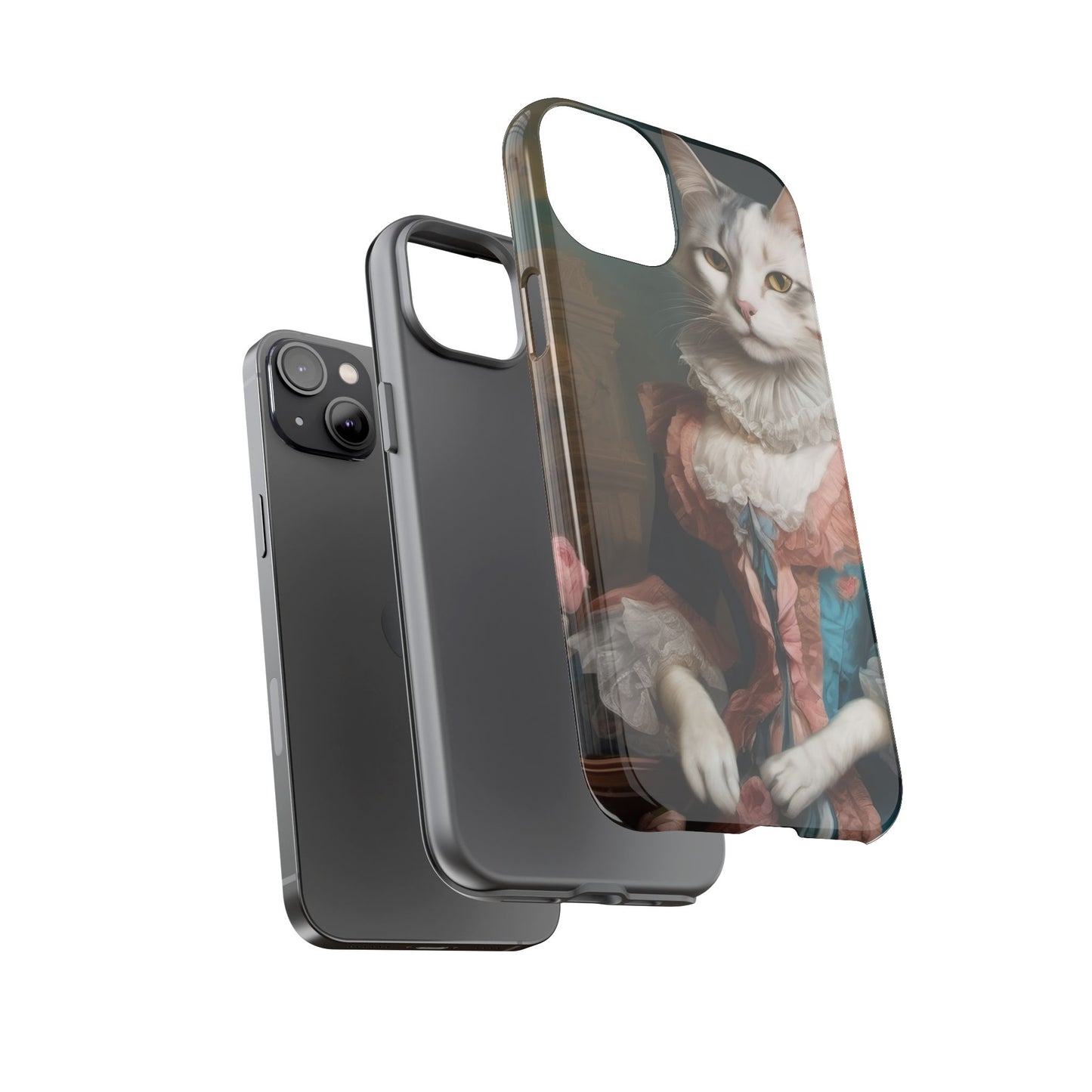 Rococo Cat Tough Phone Cases (A Queen 3)