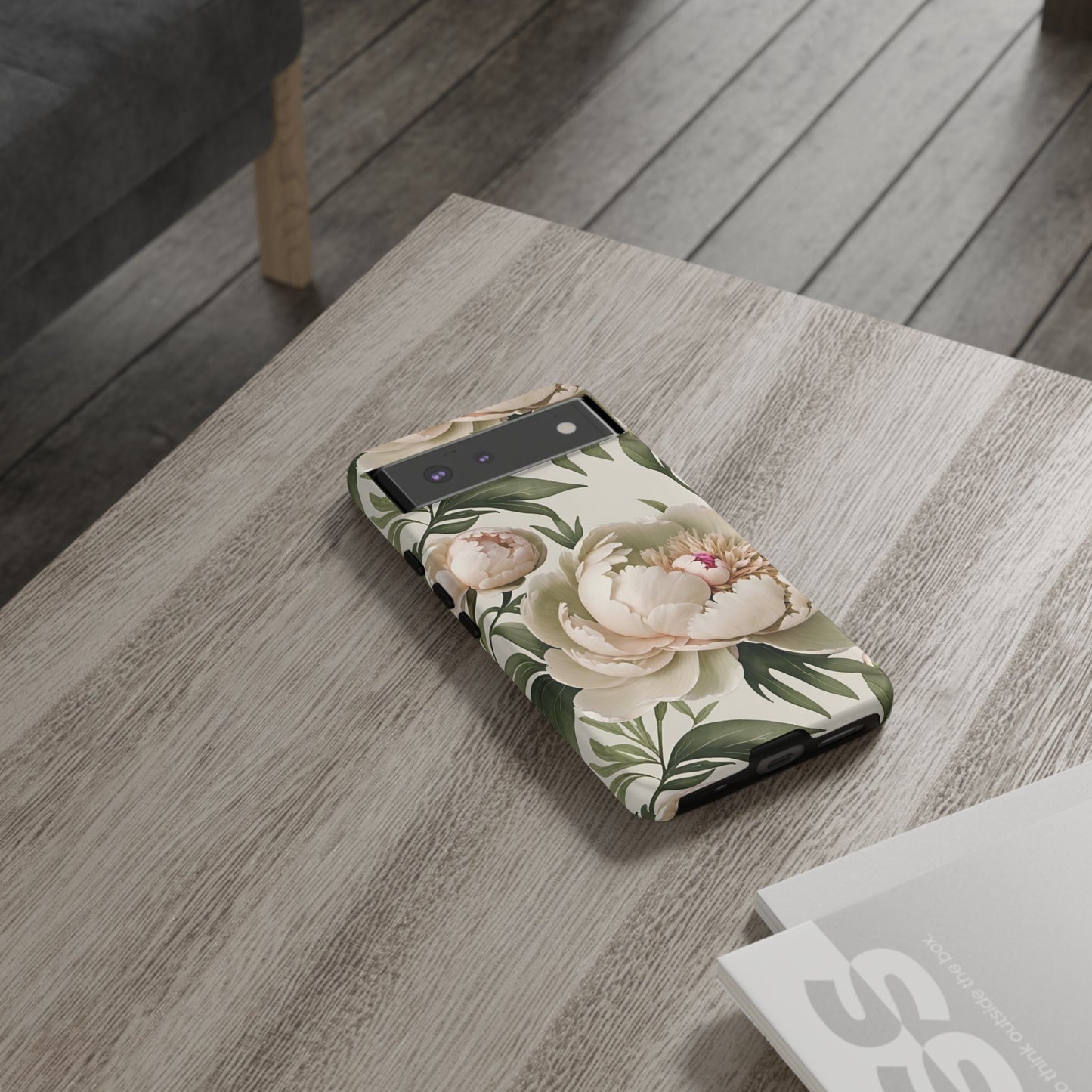 Watercolor Large Peonies Tough Cases