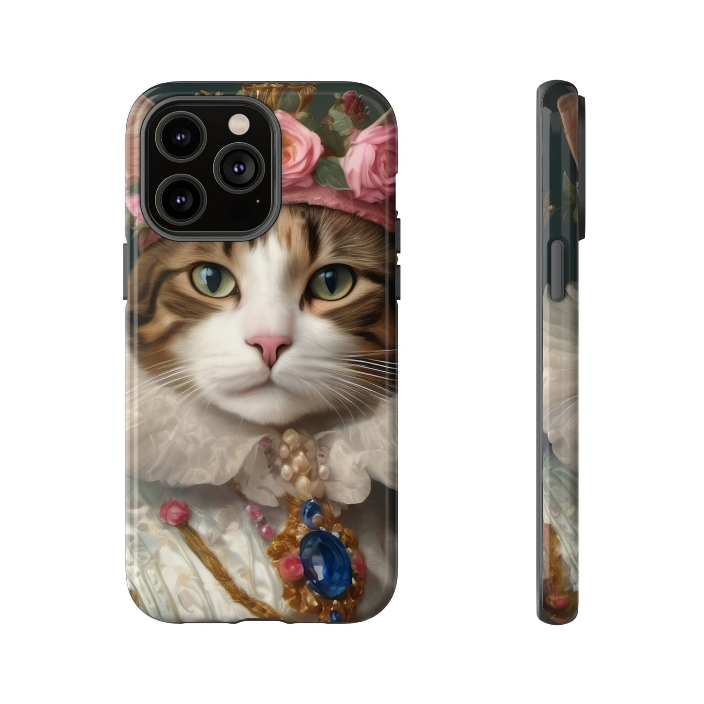 Rococo Cat Tough Phone Cases (A Queen)