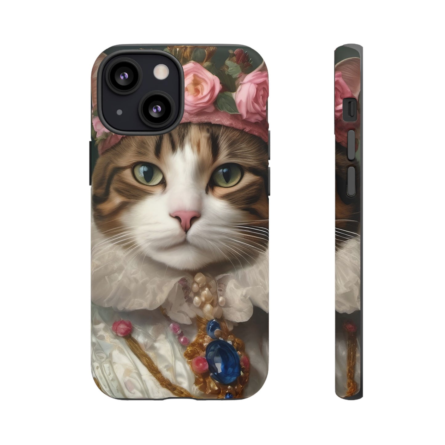 Rococo Cat Tough Phone Cases (A Queen)
