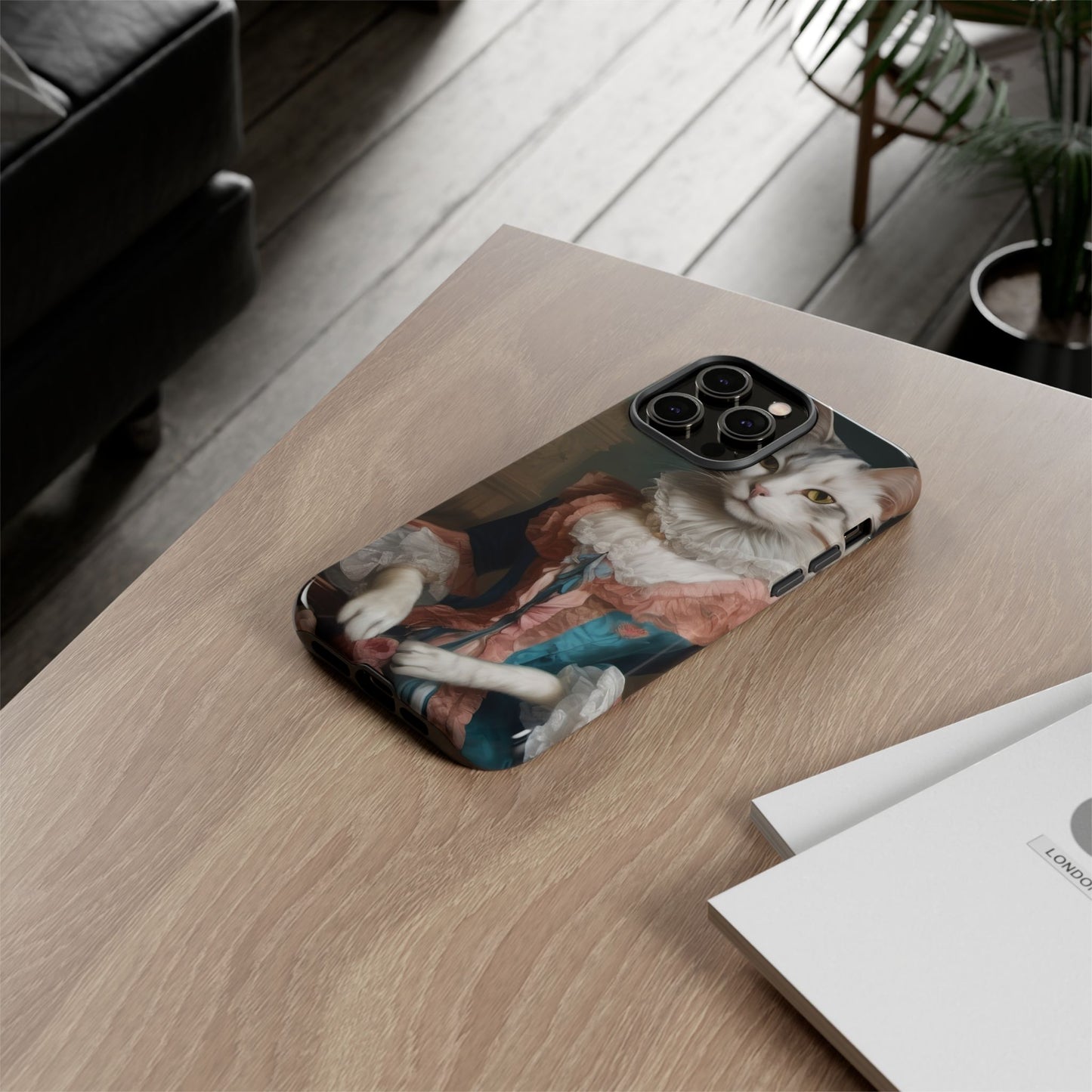 Rococo Cat Tough Phone Cases (A Queen 3)