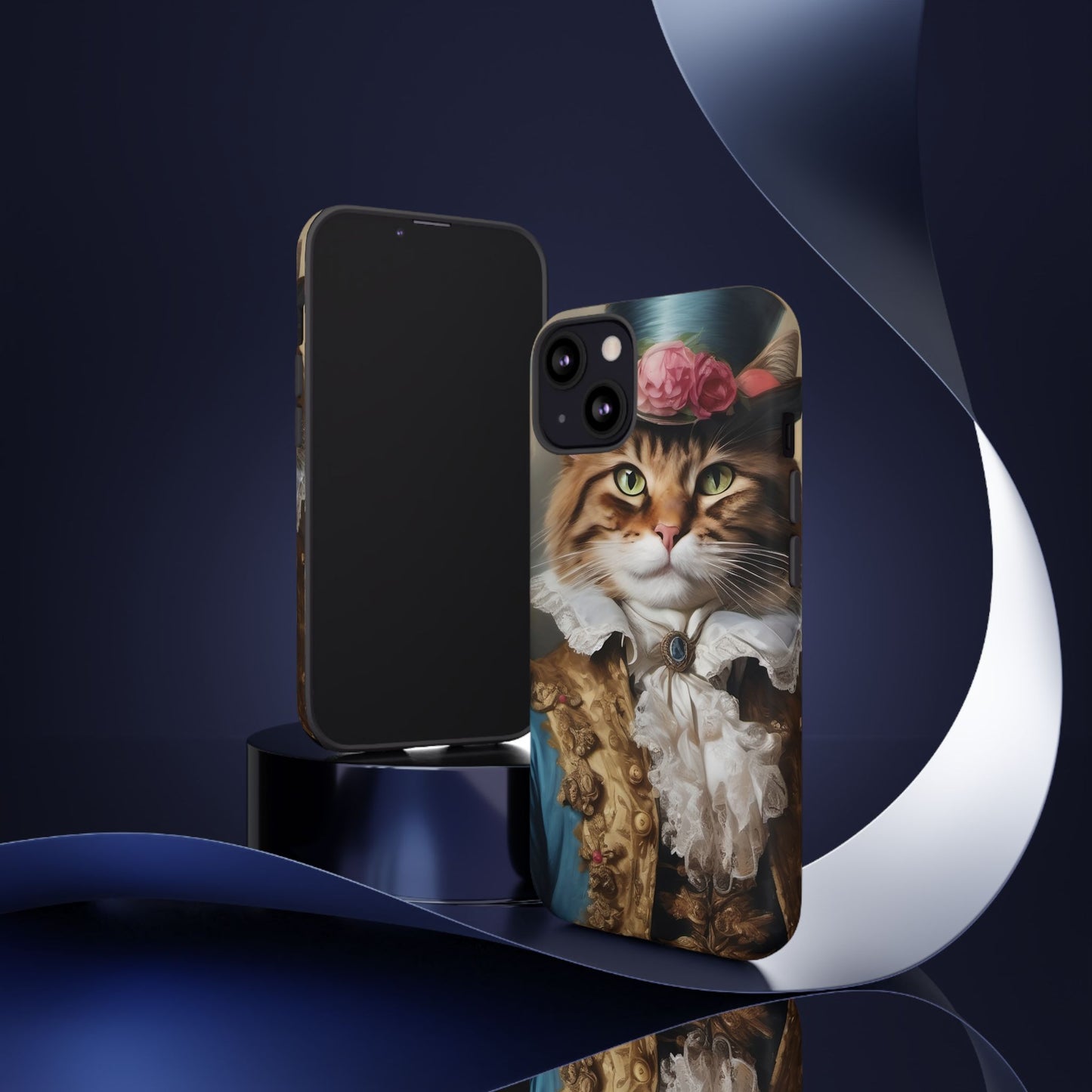 Rococo Cat Tough Phone Cases (A Gentleman)
