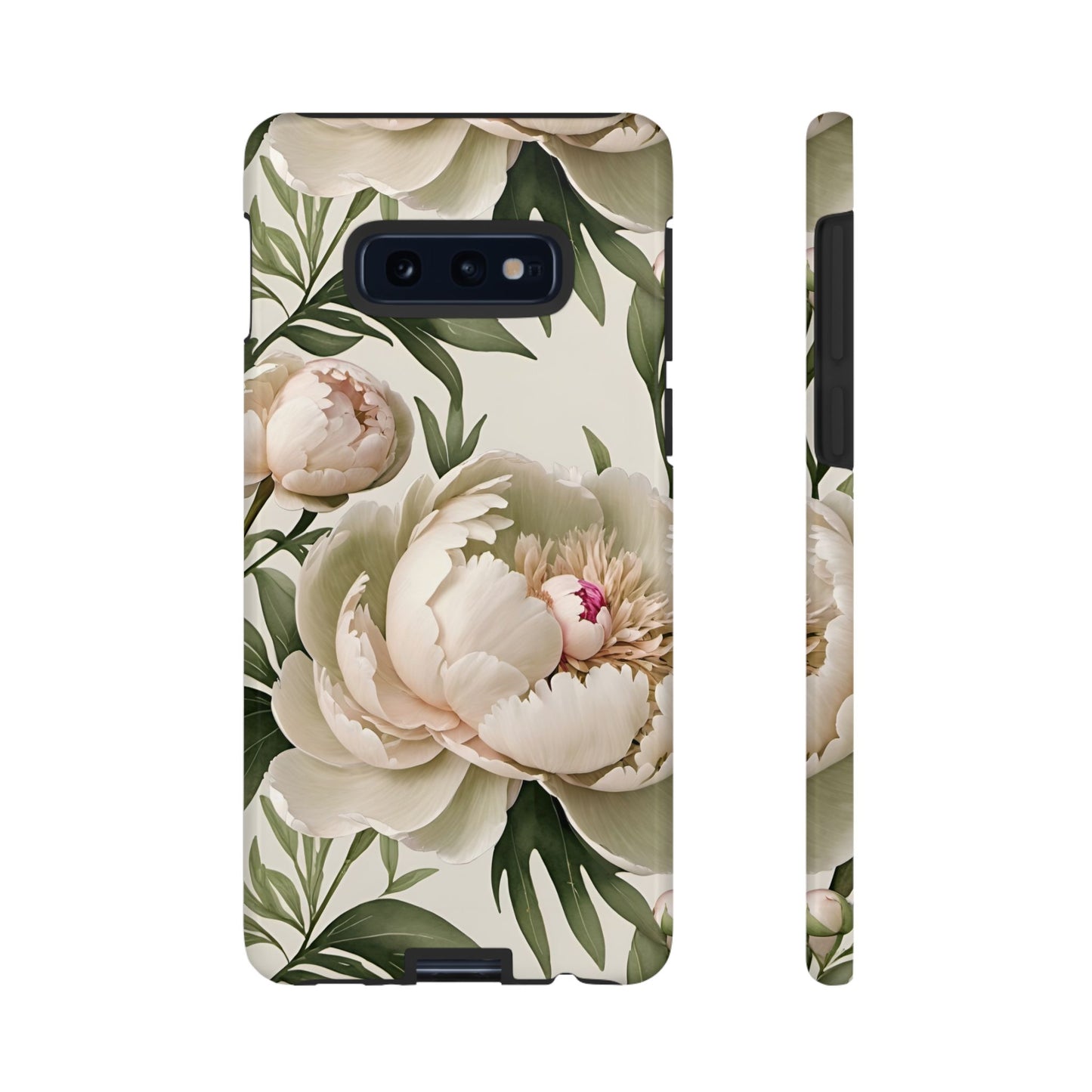 Watercolor Large Peonies Tough Cases