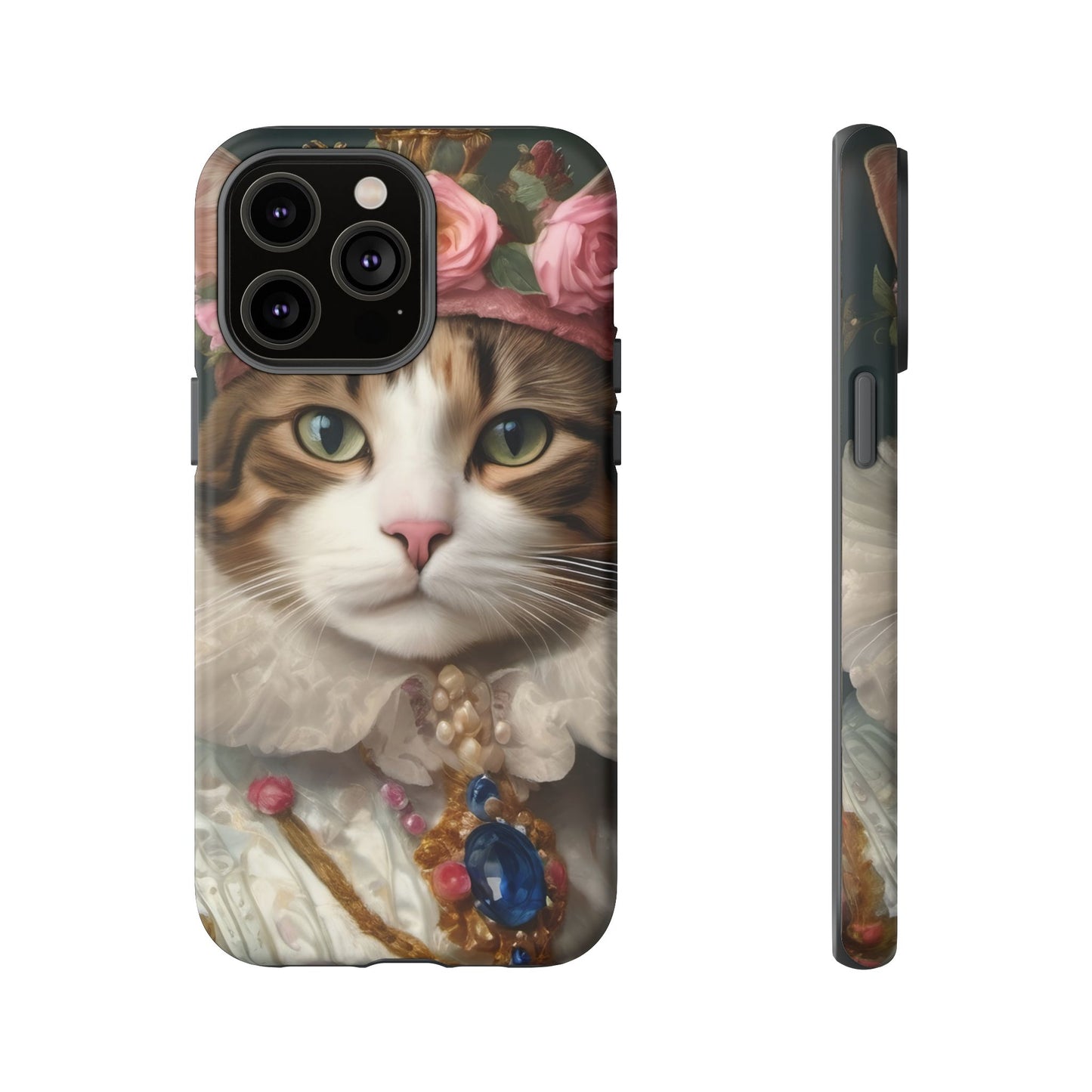 Rococo Cat Tough Phone Cases (A Queen)
