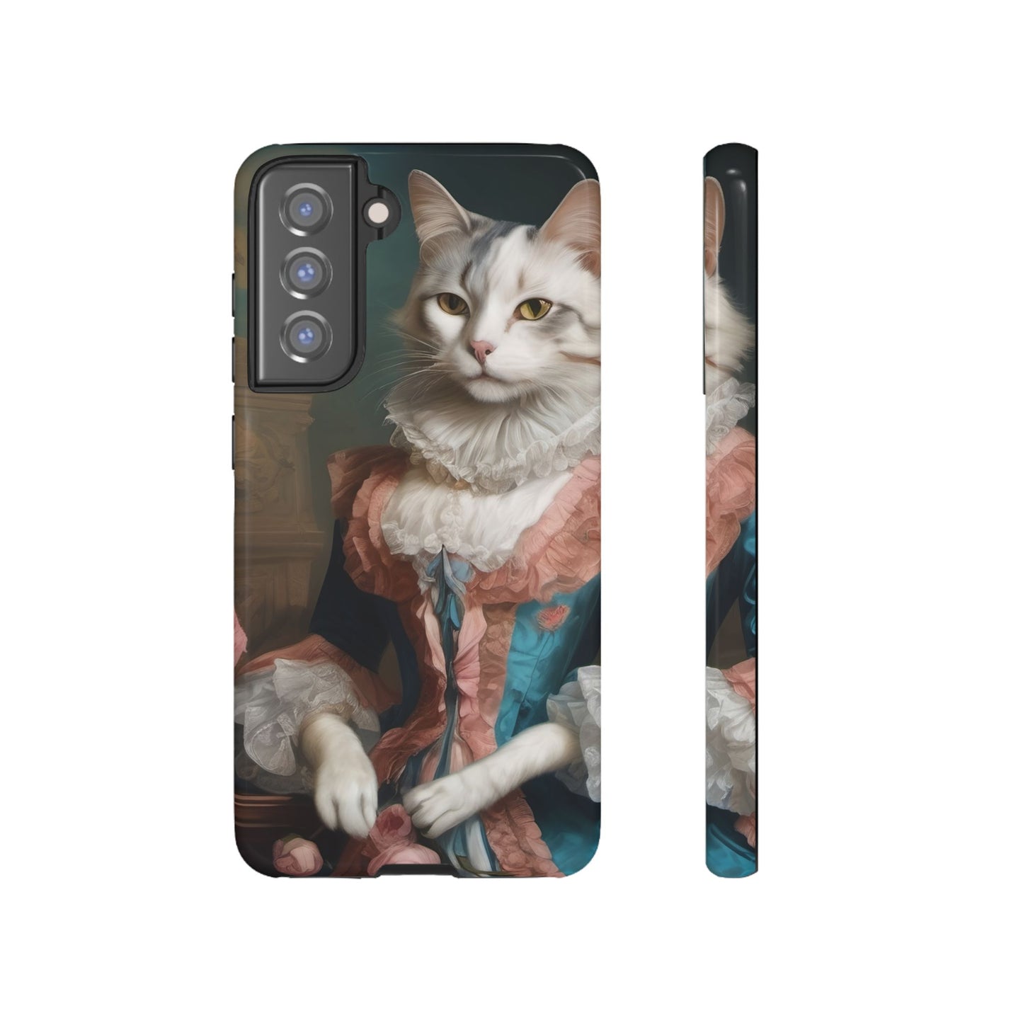 Rococo Cat Tough Phone Cases (A Queen 3)
