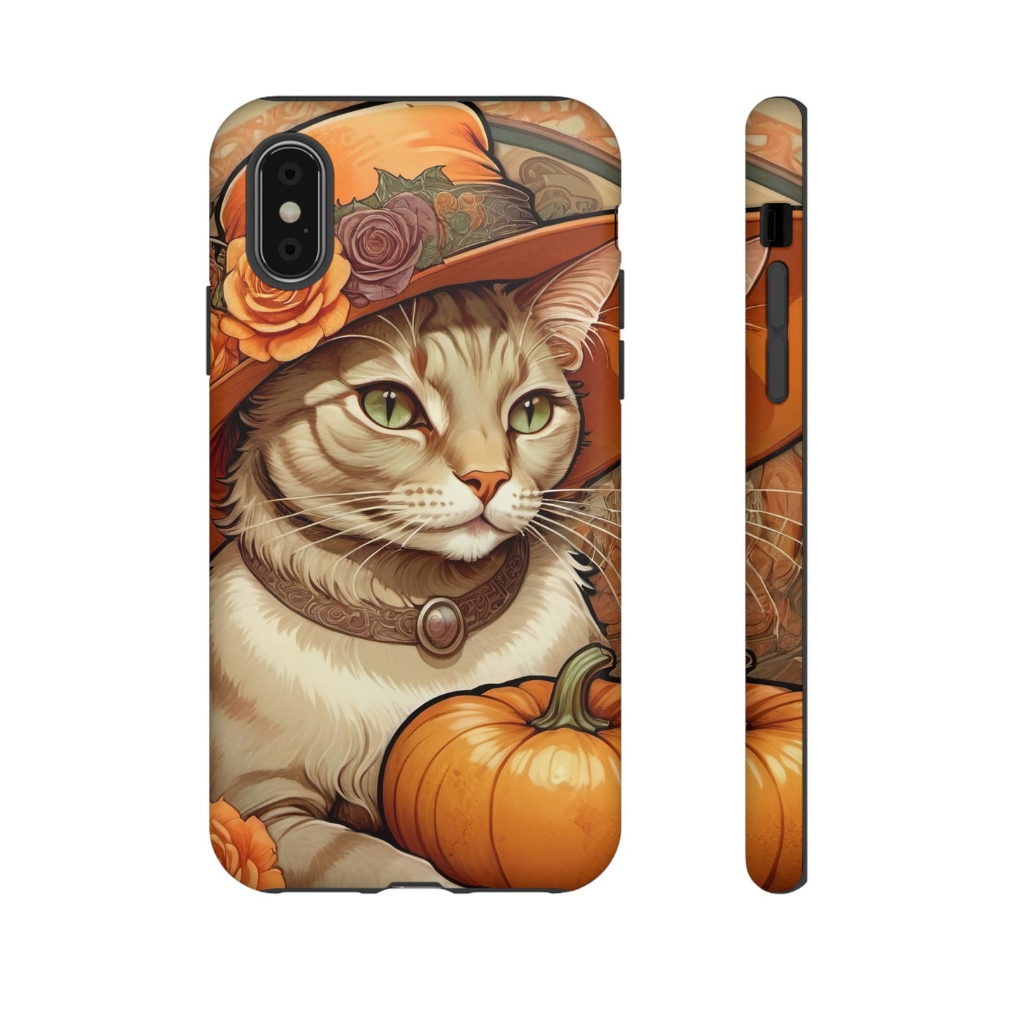 Halloween Alphonse Mucha Tough Phone Cases
