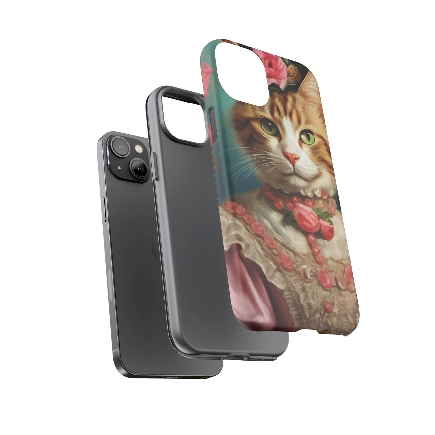 Rococo Cat Tough Phone Cases (A Queen 2)