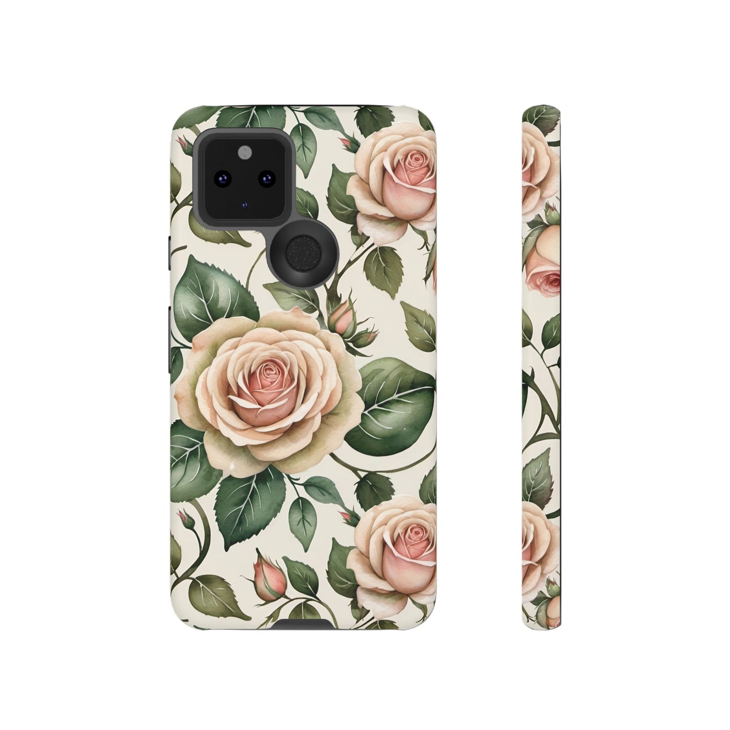 Watercolor Large Roses Tough Cases 2